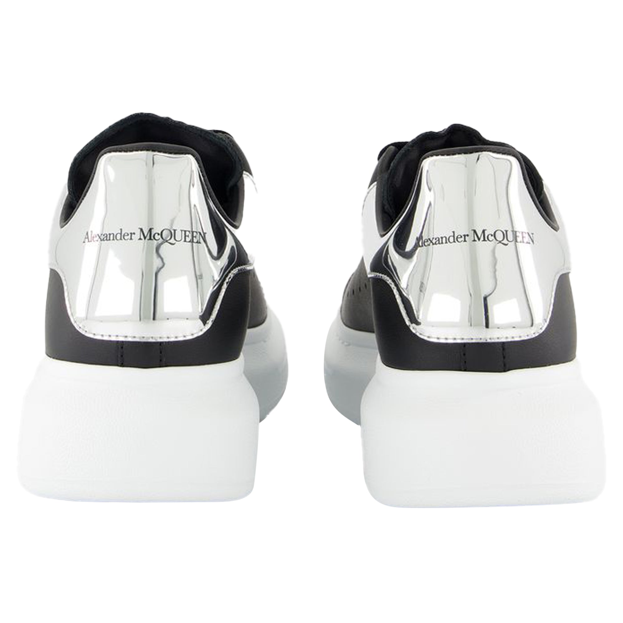 Women's Sneakers Oversized - Alexander McQueen - Leather - Black