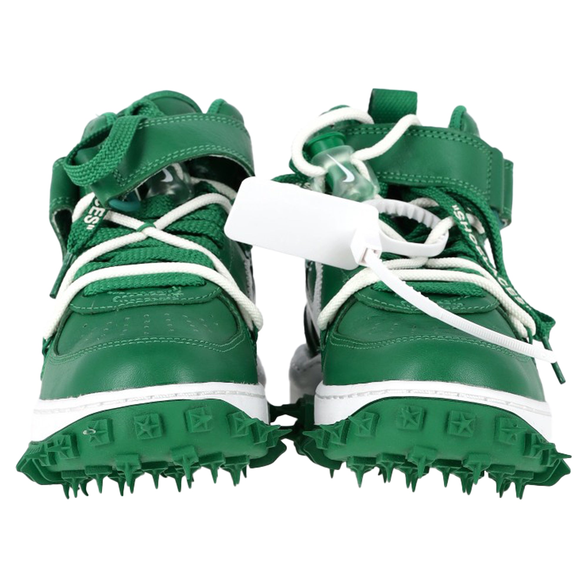 Nike Air Force 1 Mid x Off-White ™ Sneakeres in Green Leather