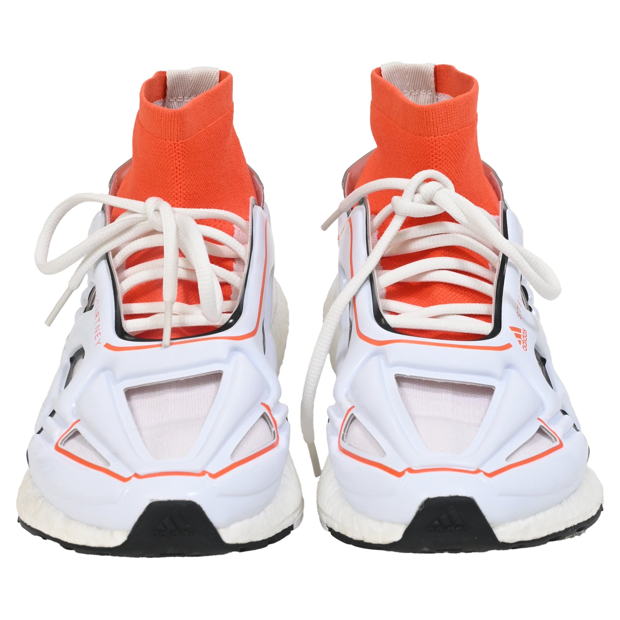 Women's Adidas Ultra Boost 22 Stella McCartney Active Sneakers in Orange White Vapour Synthetic