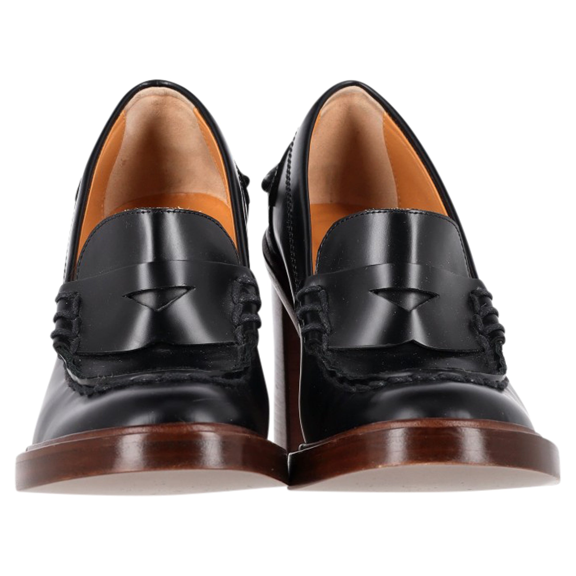 Women's Tod's Loafer Pumps in Black Leather