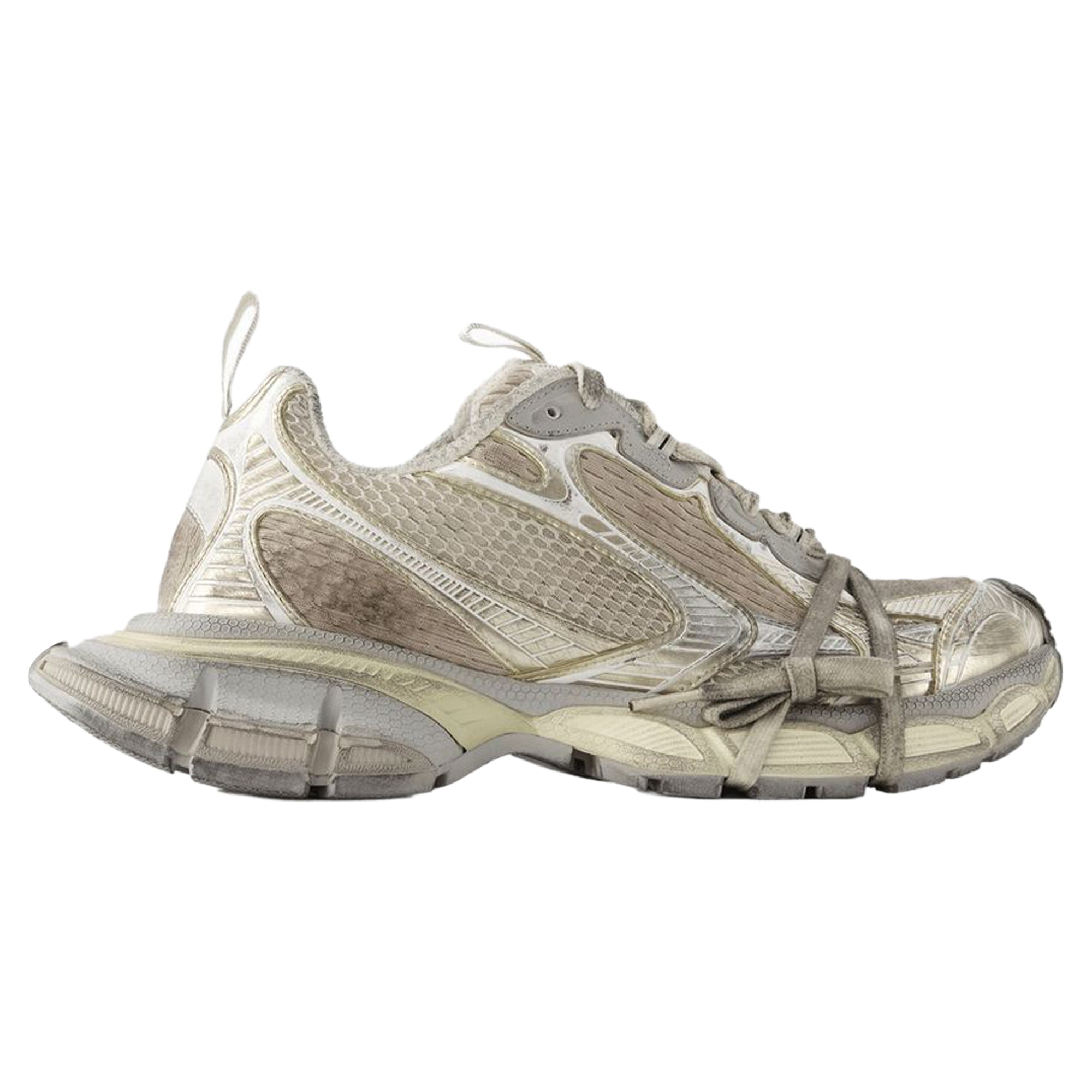 3XL Sneakers - Balenciaga - Mesh - Eggshell