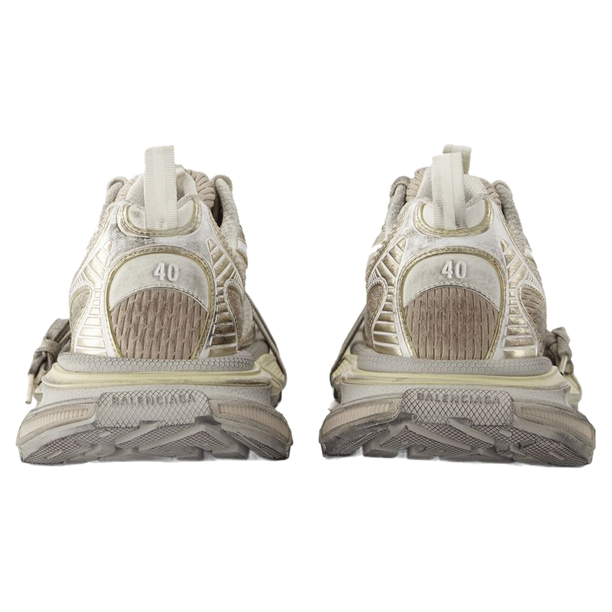 3XL Sneakers - Balenciaga - Mesh - Eggshell