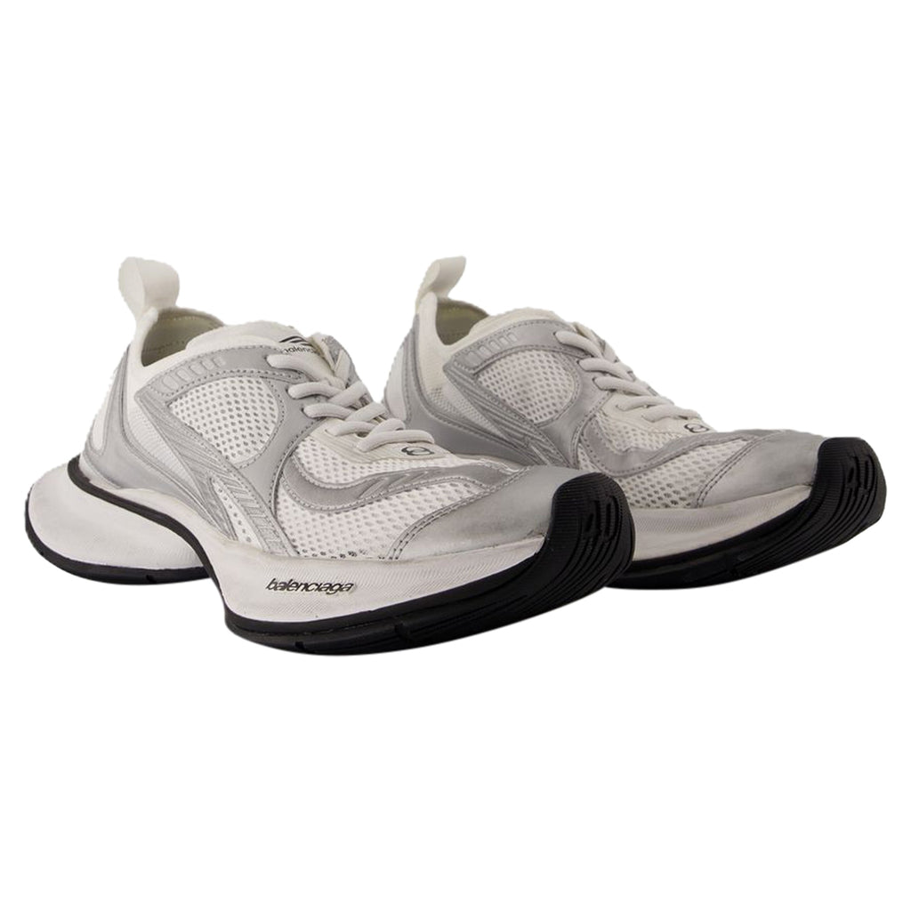 Women's Circuit Sneakers - Balenciaga - Synthetic - White/Silver