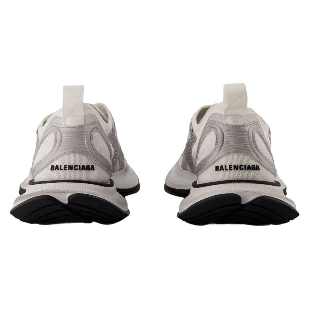 Women's Circuit Sneakers - Balenciaga - Synthetic - White/Silver