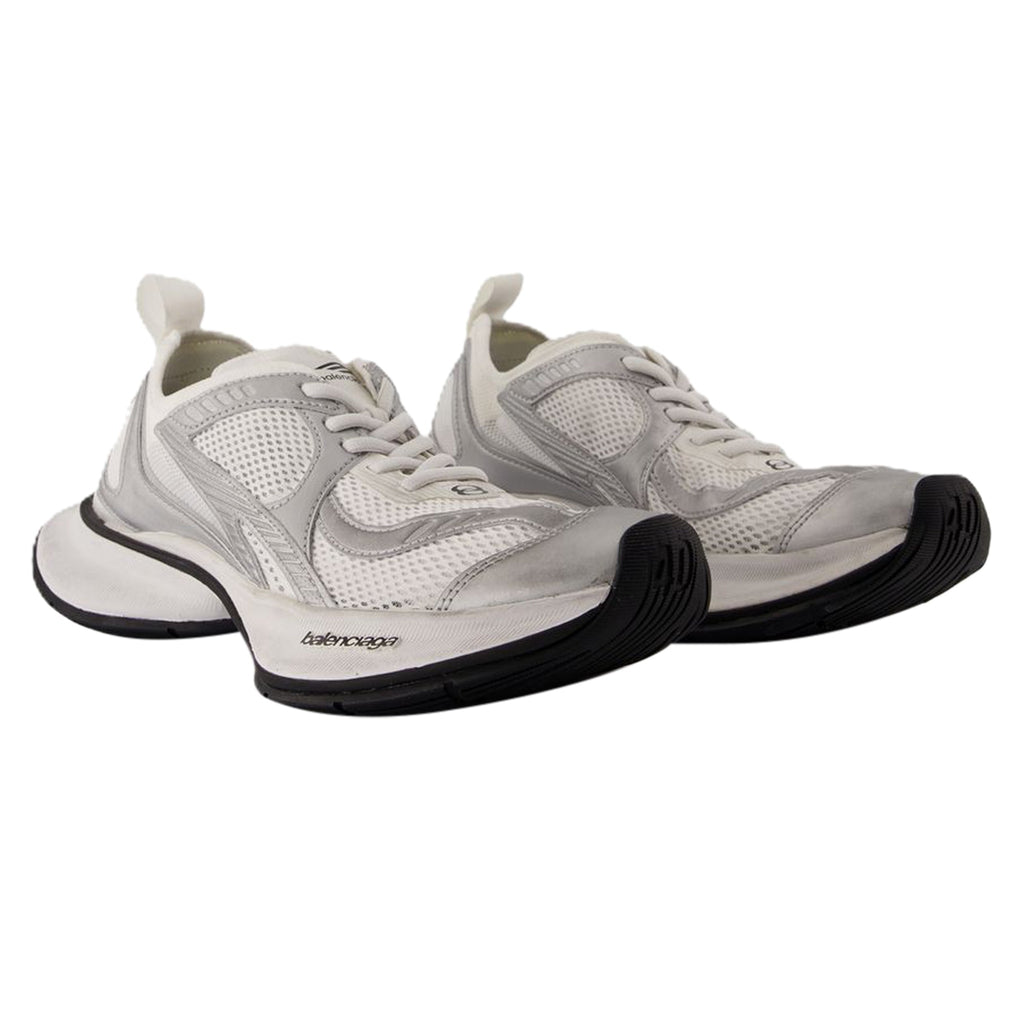 Women's Circuit Sneakers - Balenciaga - Synthetic - White/Silver