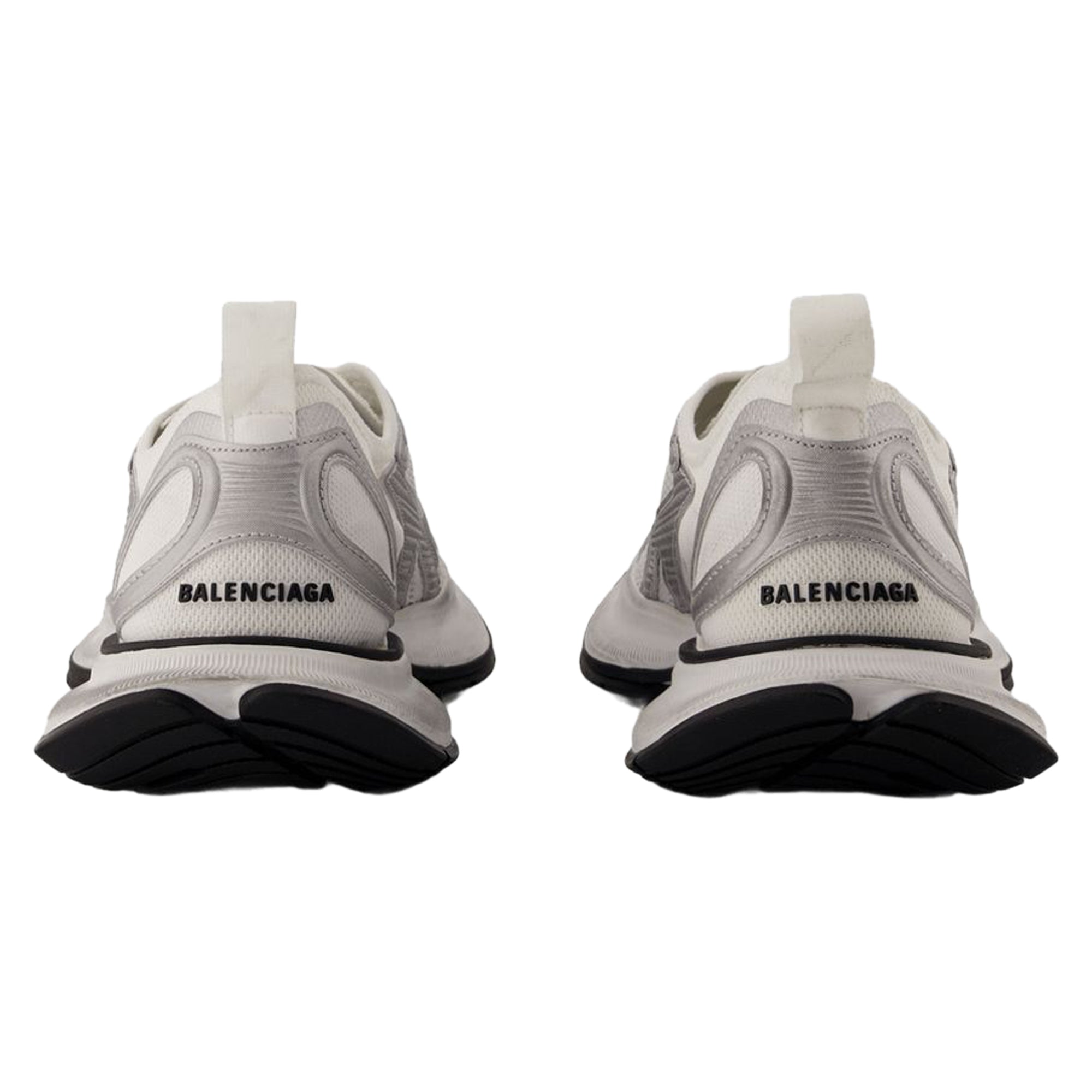 Women's Circuit Sneakers - Balenciaga - Synthetic - White/Silver