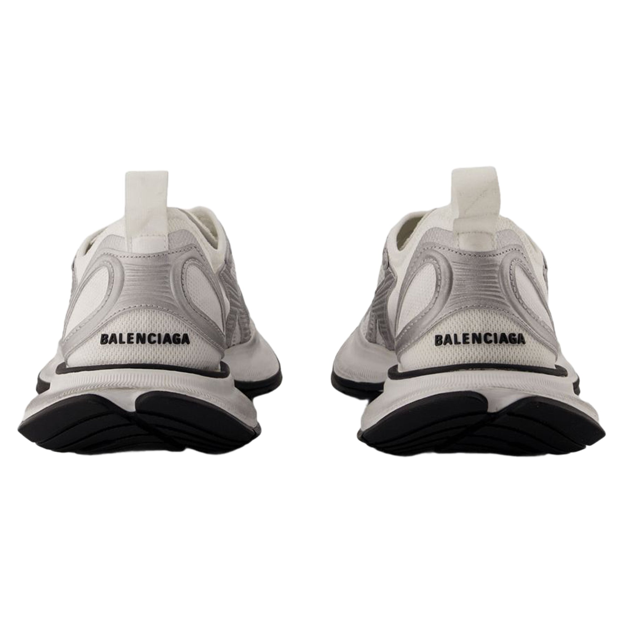 Women's Circuit Sneakers - Balenciaga - Synthetic - White/Silver