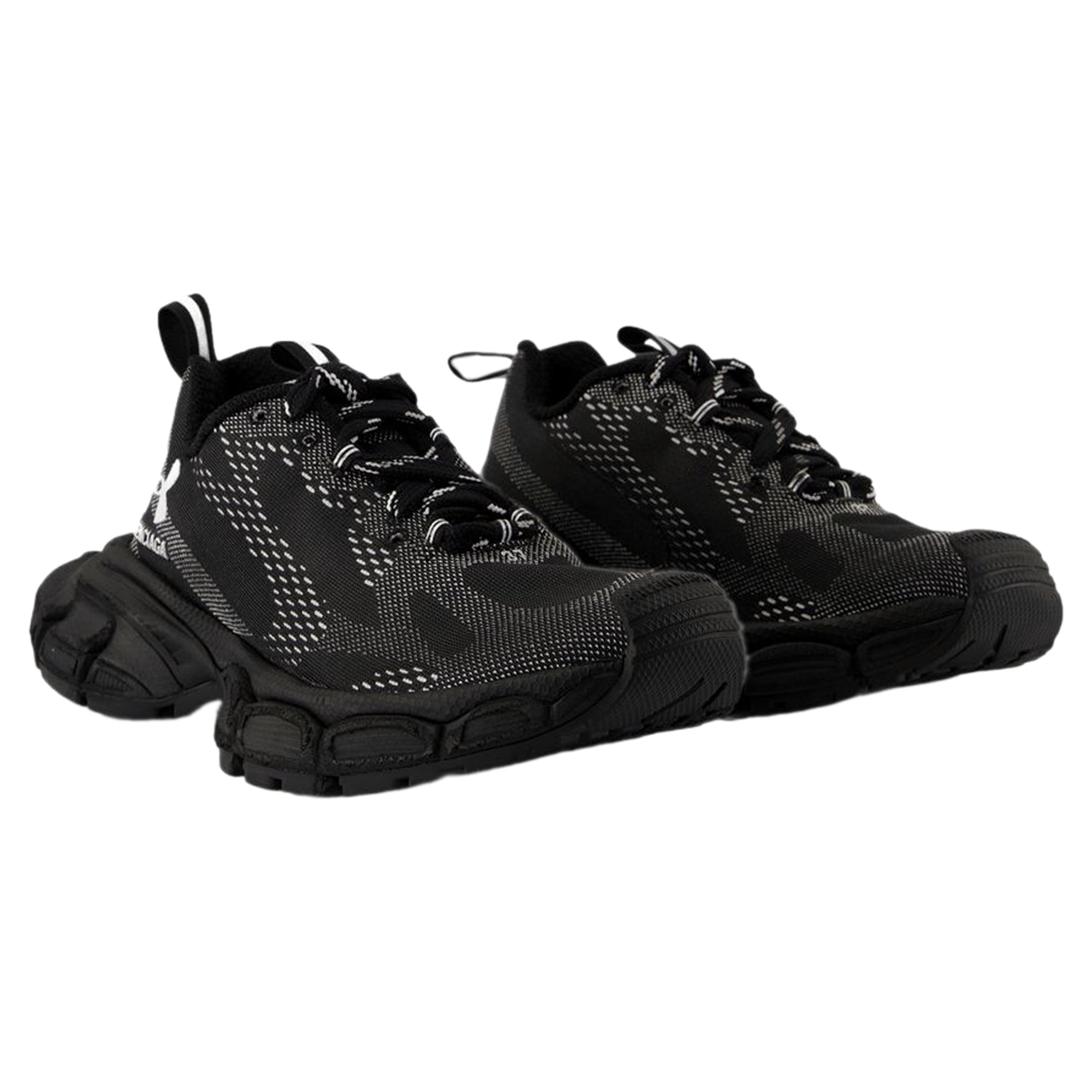 Women's 3XL Sneakers - Balenciaga - Synthetic - Black/White