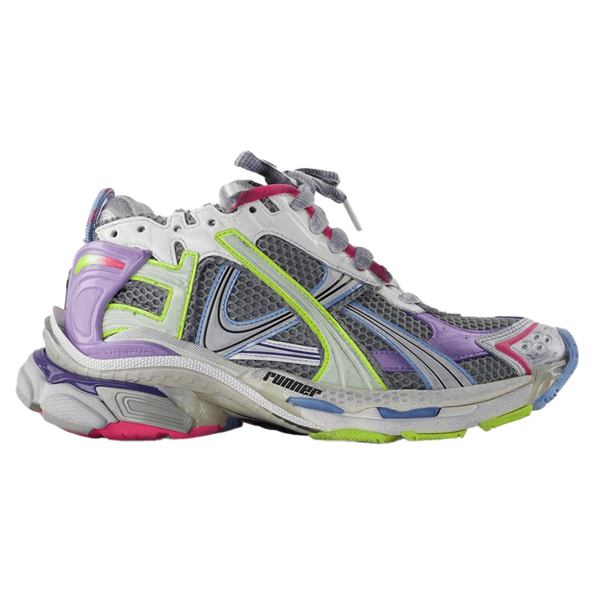 Women's Runner Gradient Sneakers - Balenciaga - Synthetic - Multicolor