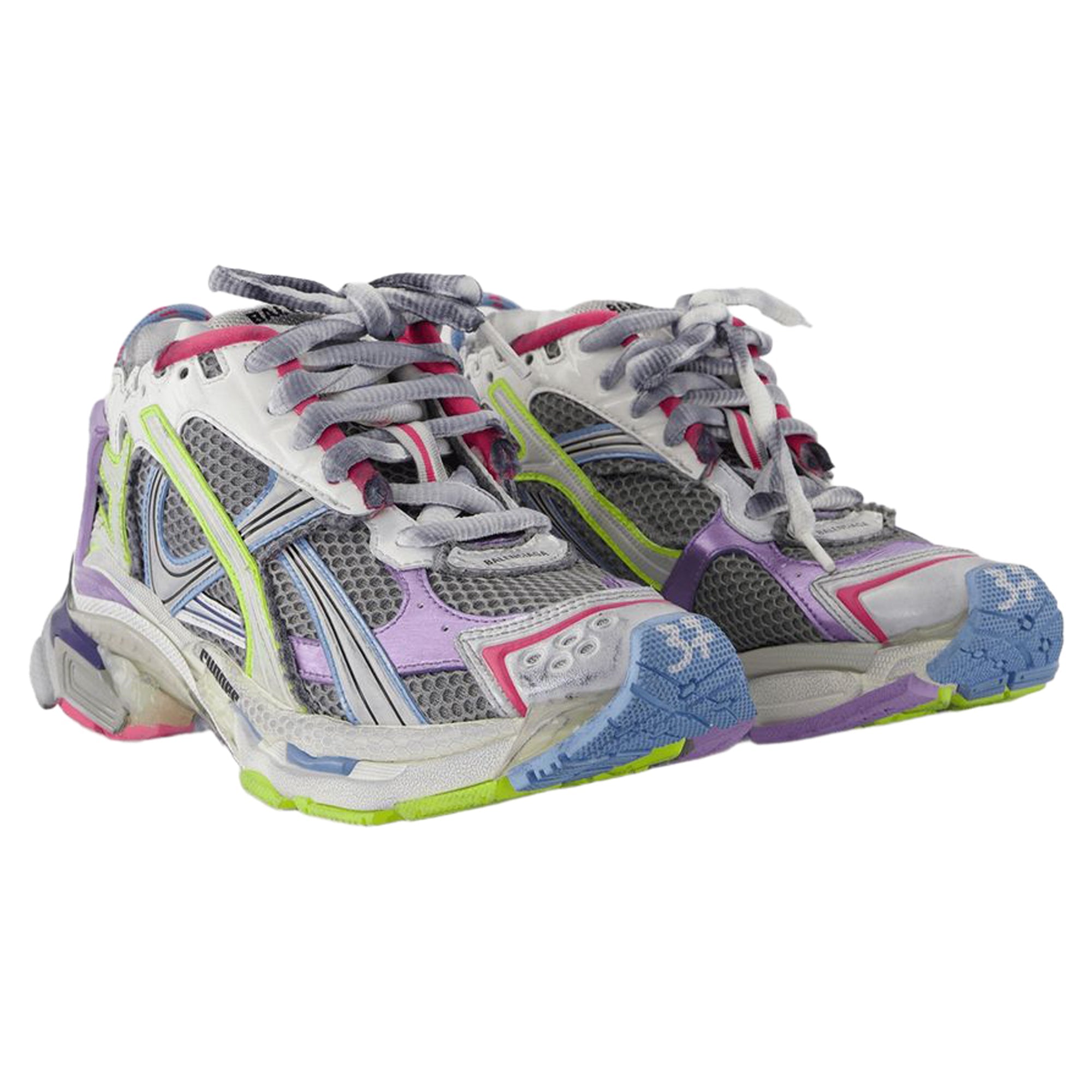 Women's Runner Gradient Sneakers - Balenciaga - Synthetic - Multicolor