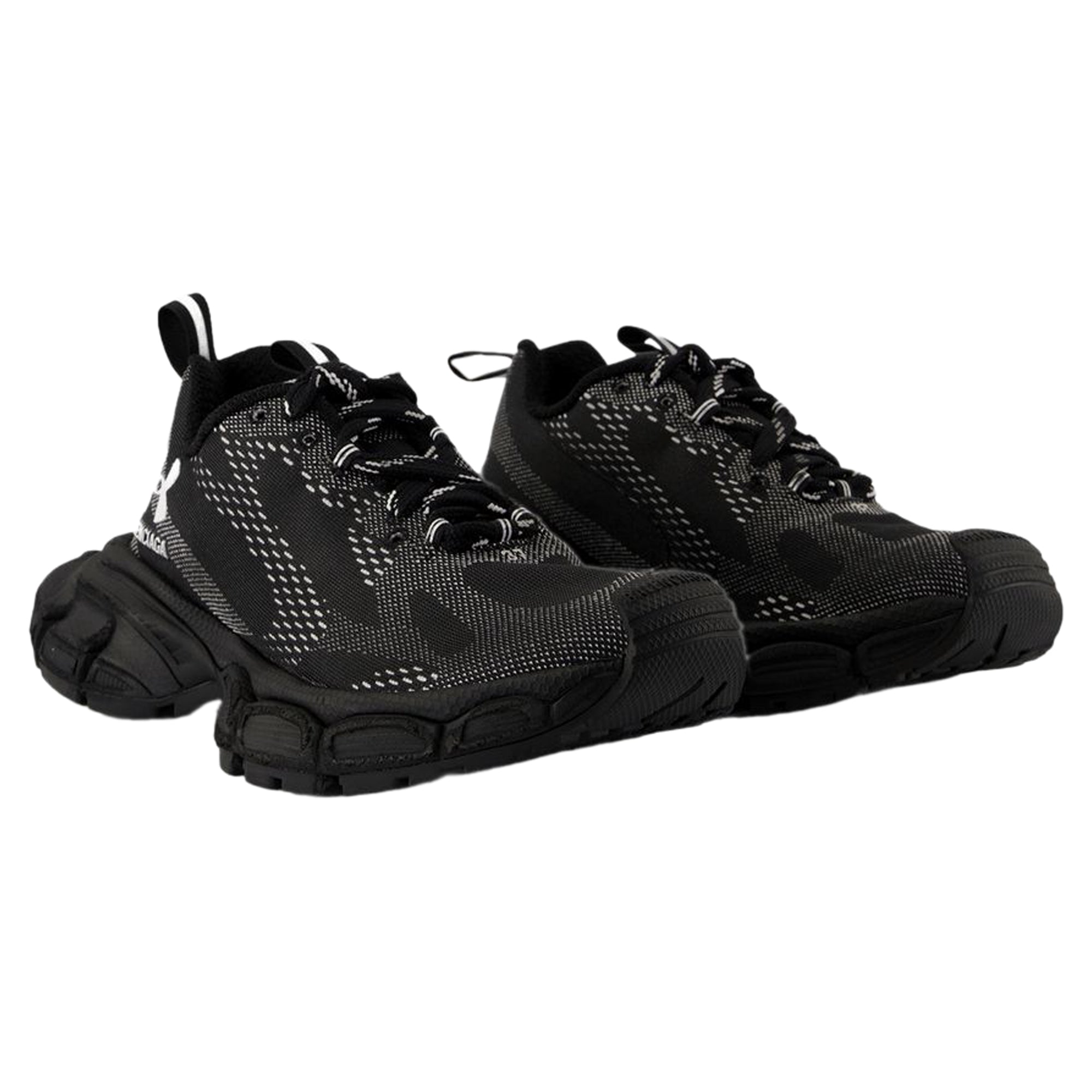 Women's 3XL Sneakers - Balenciaga - Synthetic - Black/White