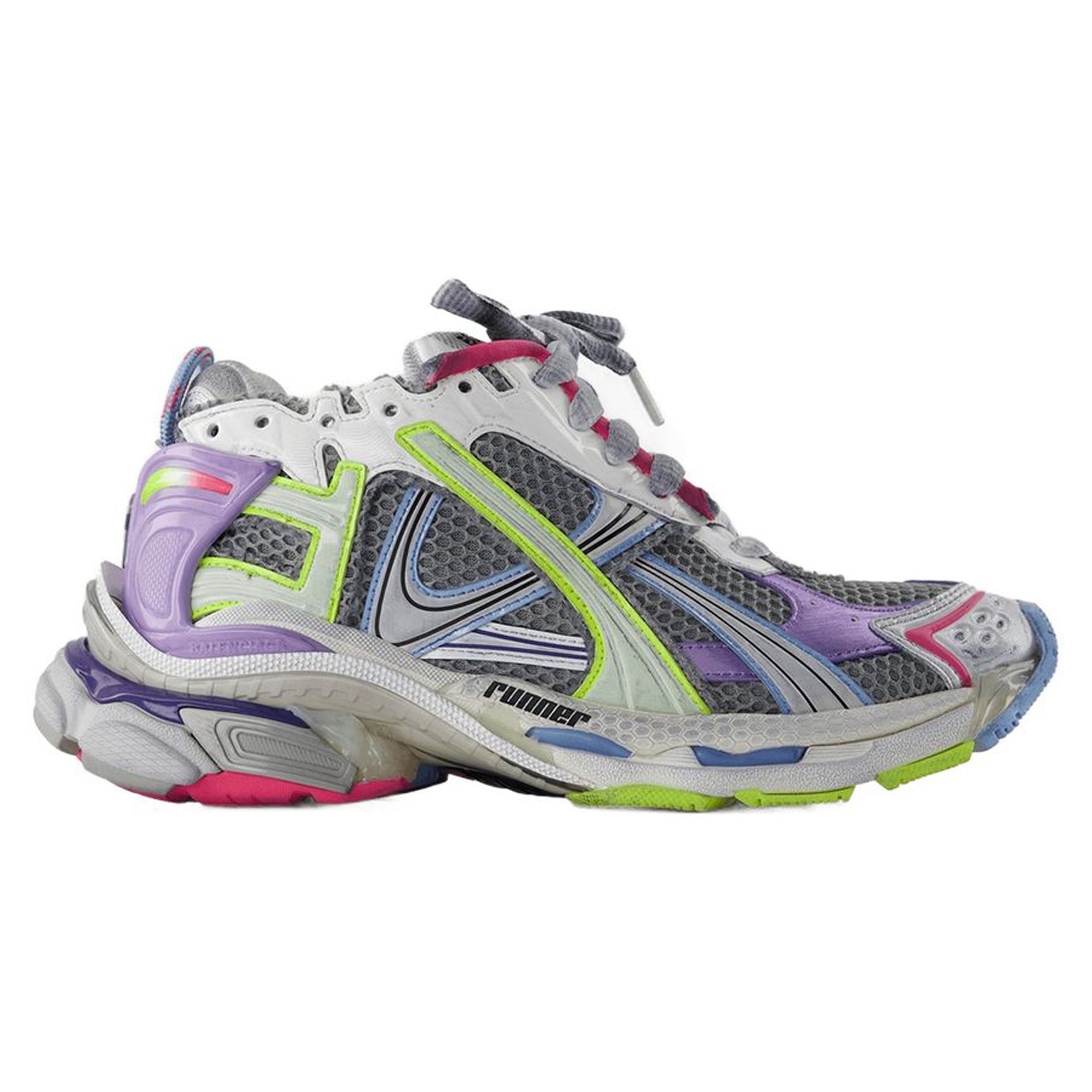 Women's Runner Gradient Sneakers - Balenciaga - Synthetic - Multicolor