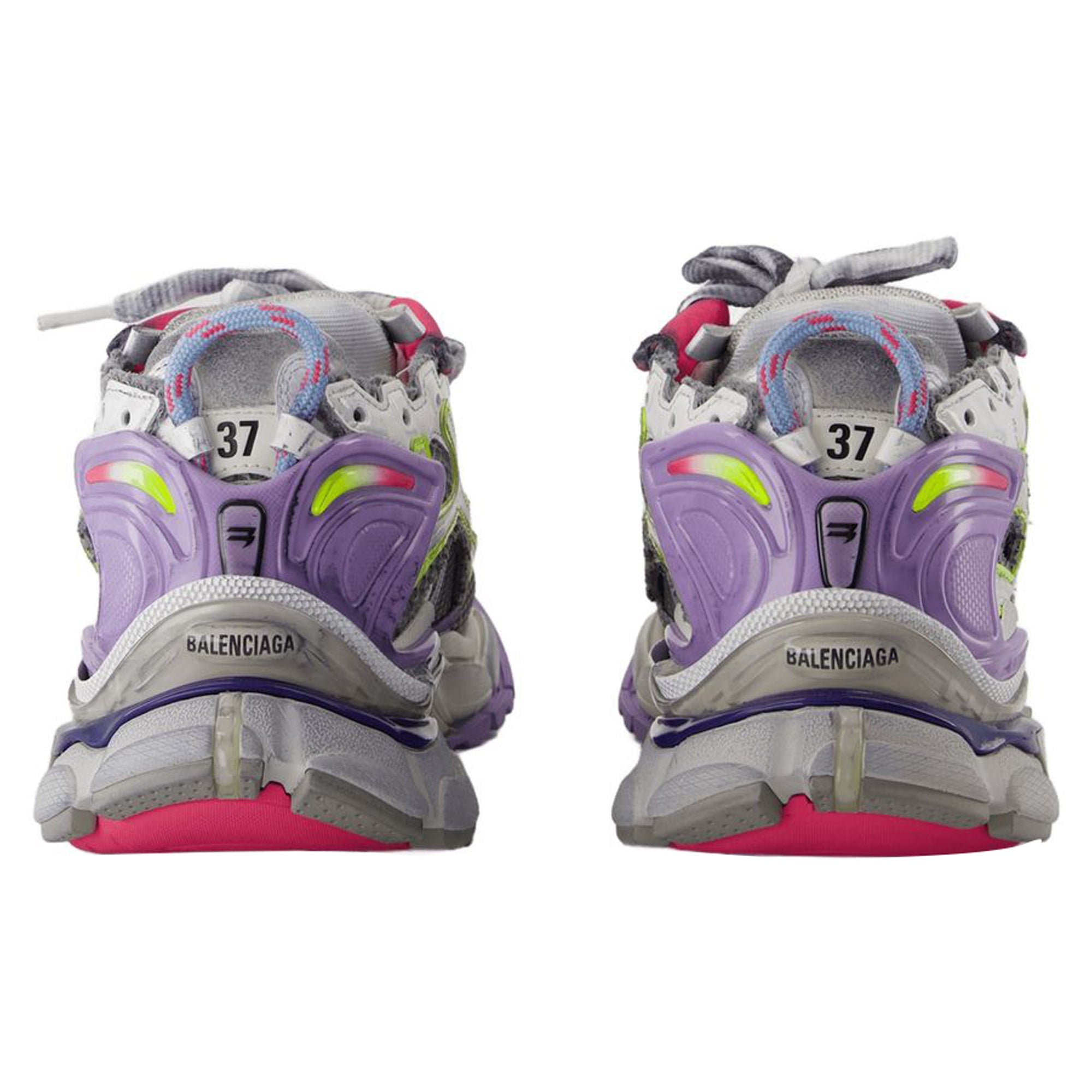 Women's Runner Gradient Sneakers - Balenciaga - Synthetic - Multicolor