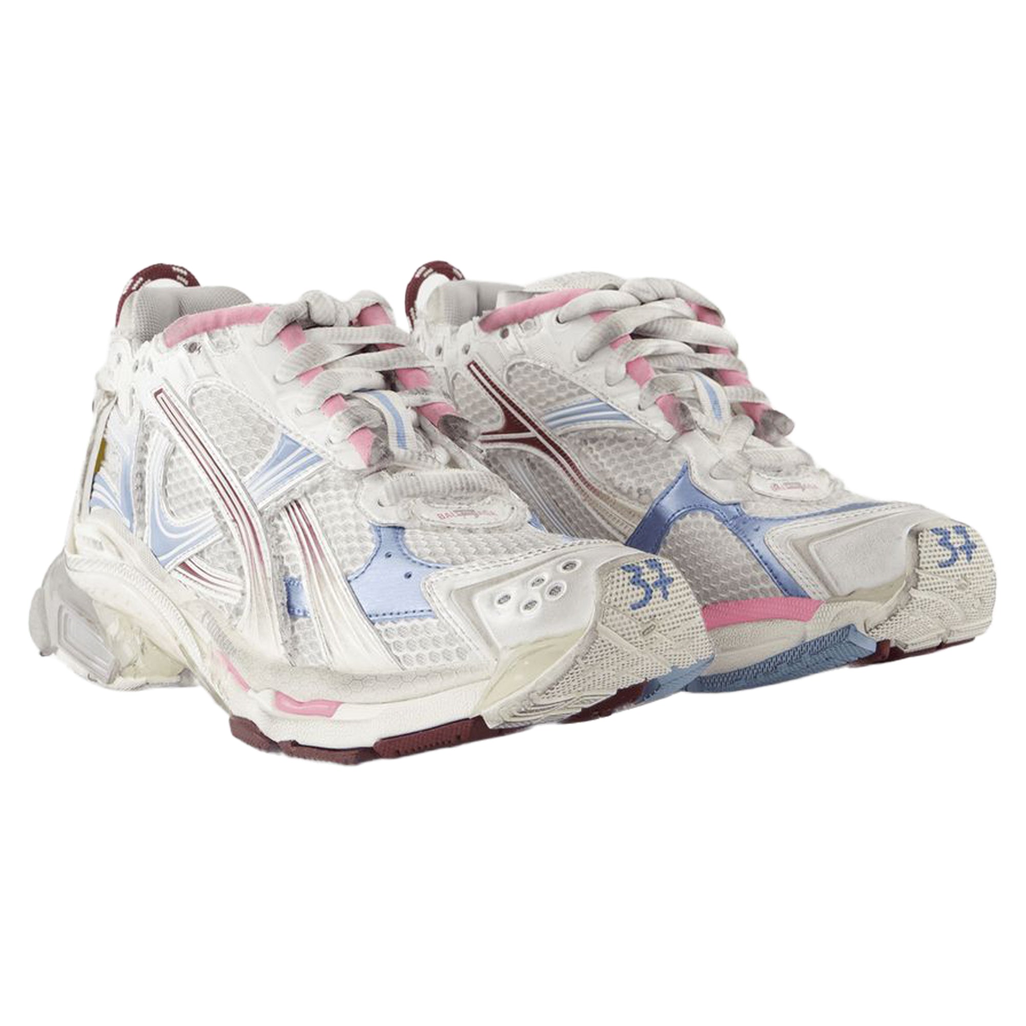 Women's Runner Gradient Sneakers - Balenciaga - Synthetic - Multicolor