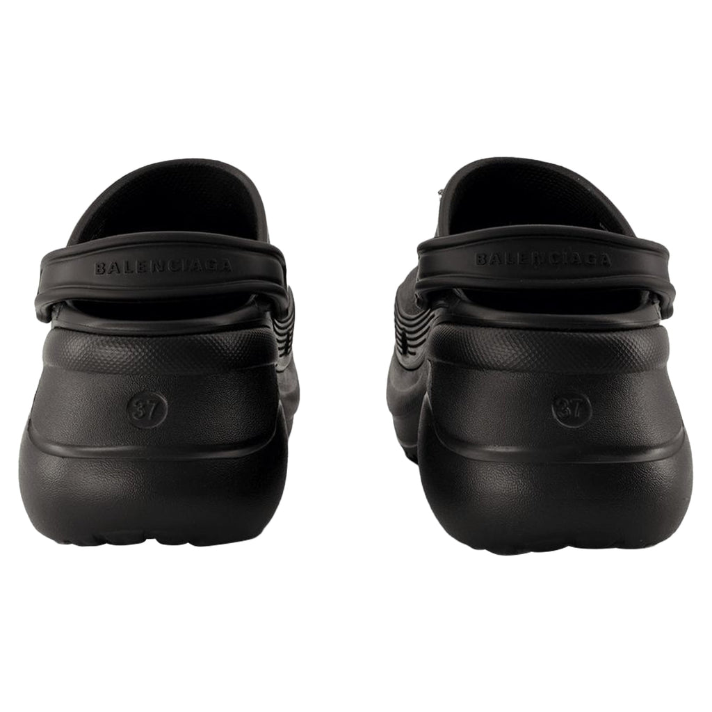 Women's Crocs Mules - Balenciaga - Synthetic - Black