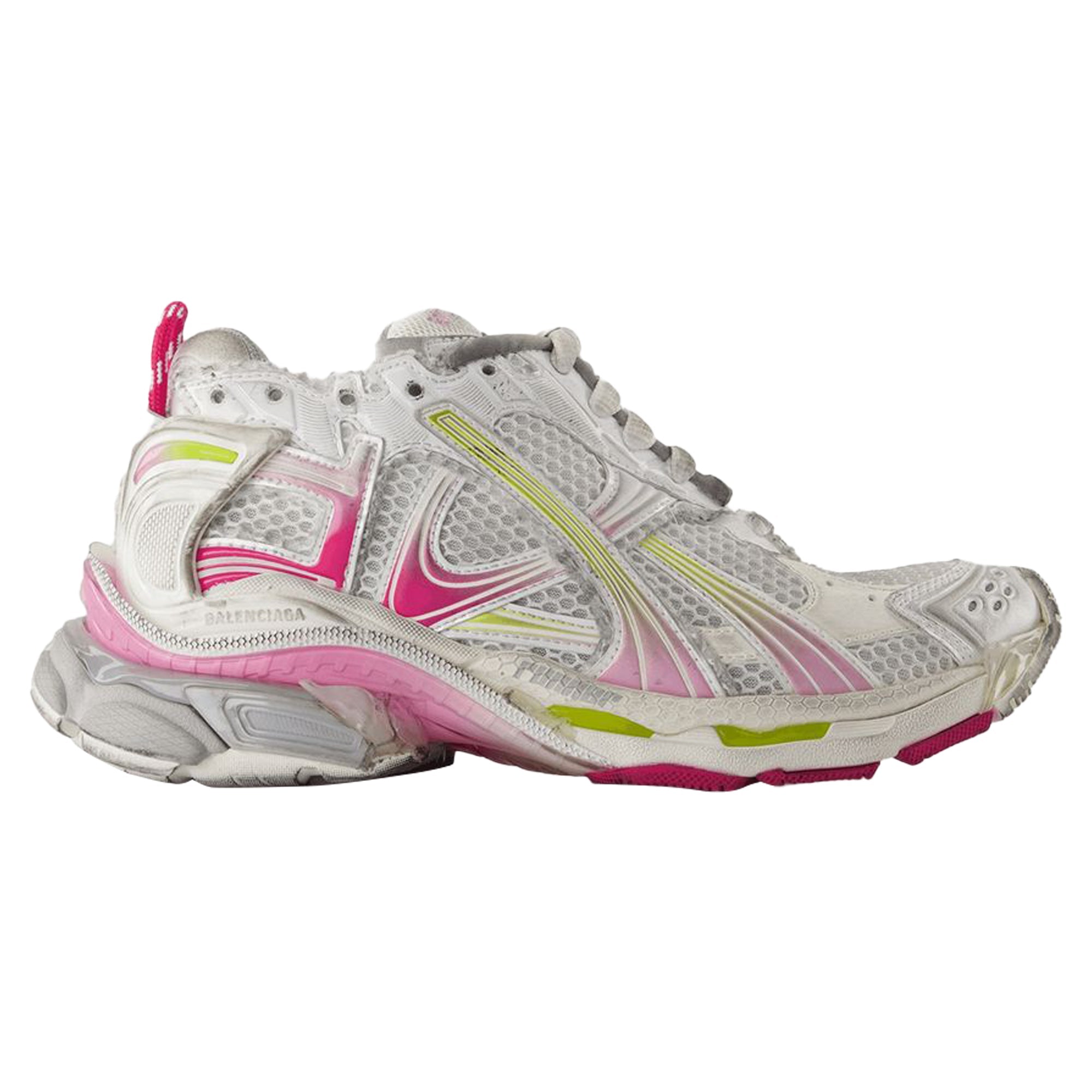 Women's Runner Gradient Sneakers - Balenciaga - Synthetic - White
