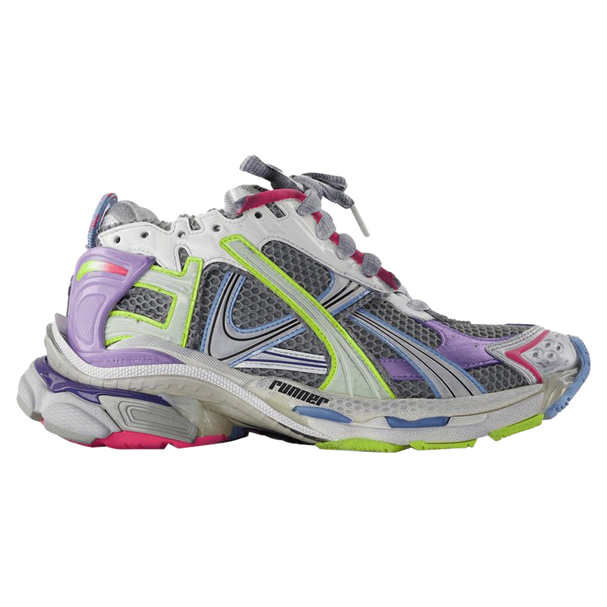 Women's Runner Gradient Sneakers - Balenciaga - Synthetic - Multicolor