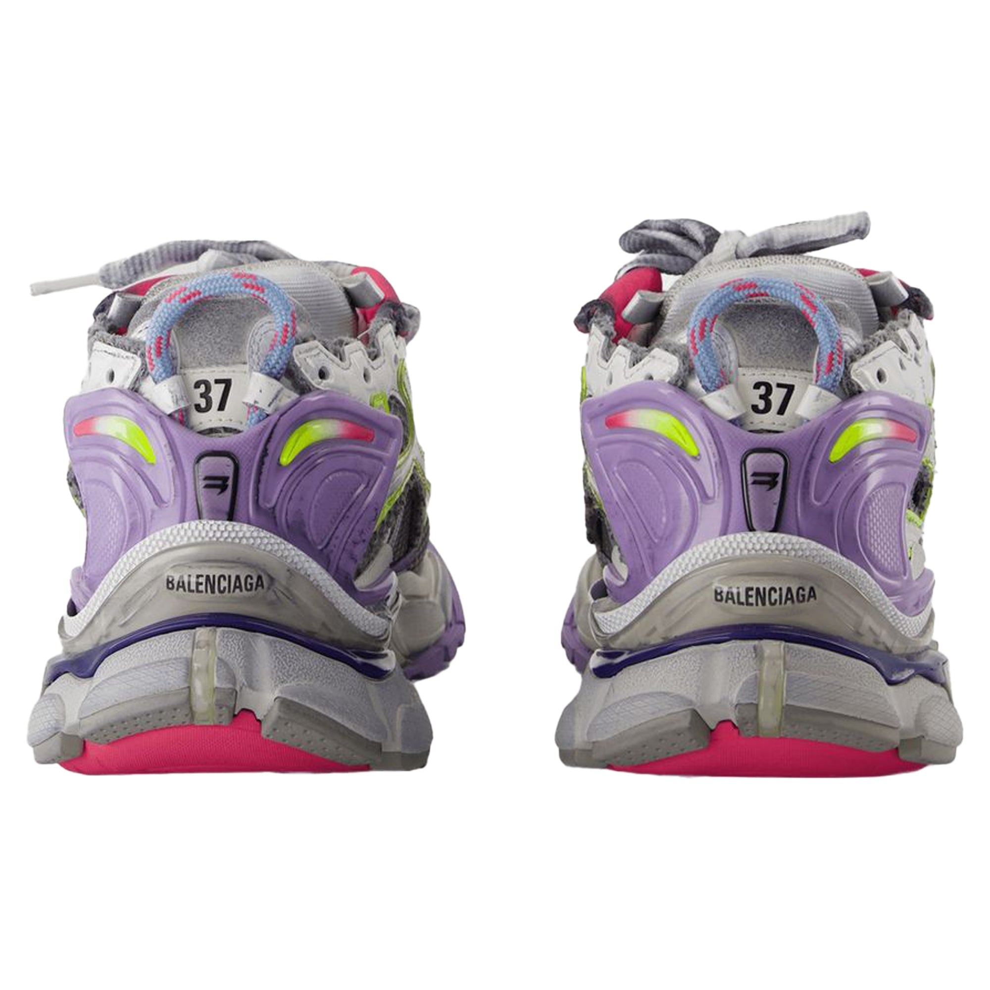 Women's Runner Gradient Sneakers - Balenciaga - Synthetic - Multicolor