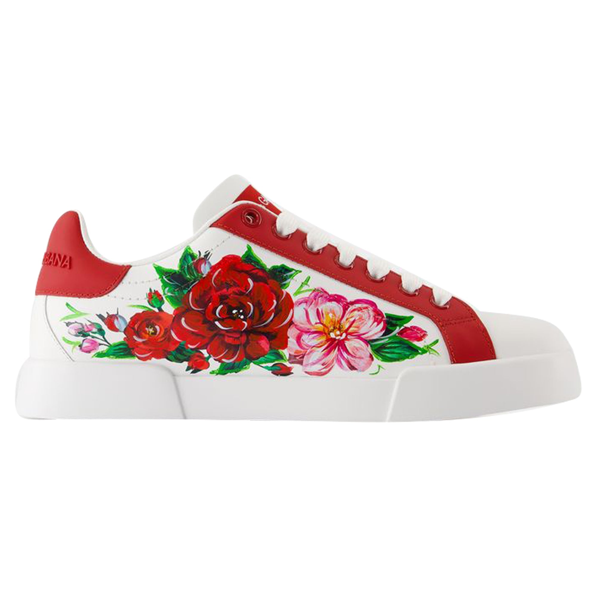 Women's Port.light Strobel Sneakers - Dolce&Gabbana - Leather - White
