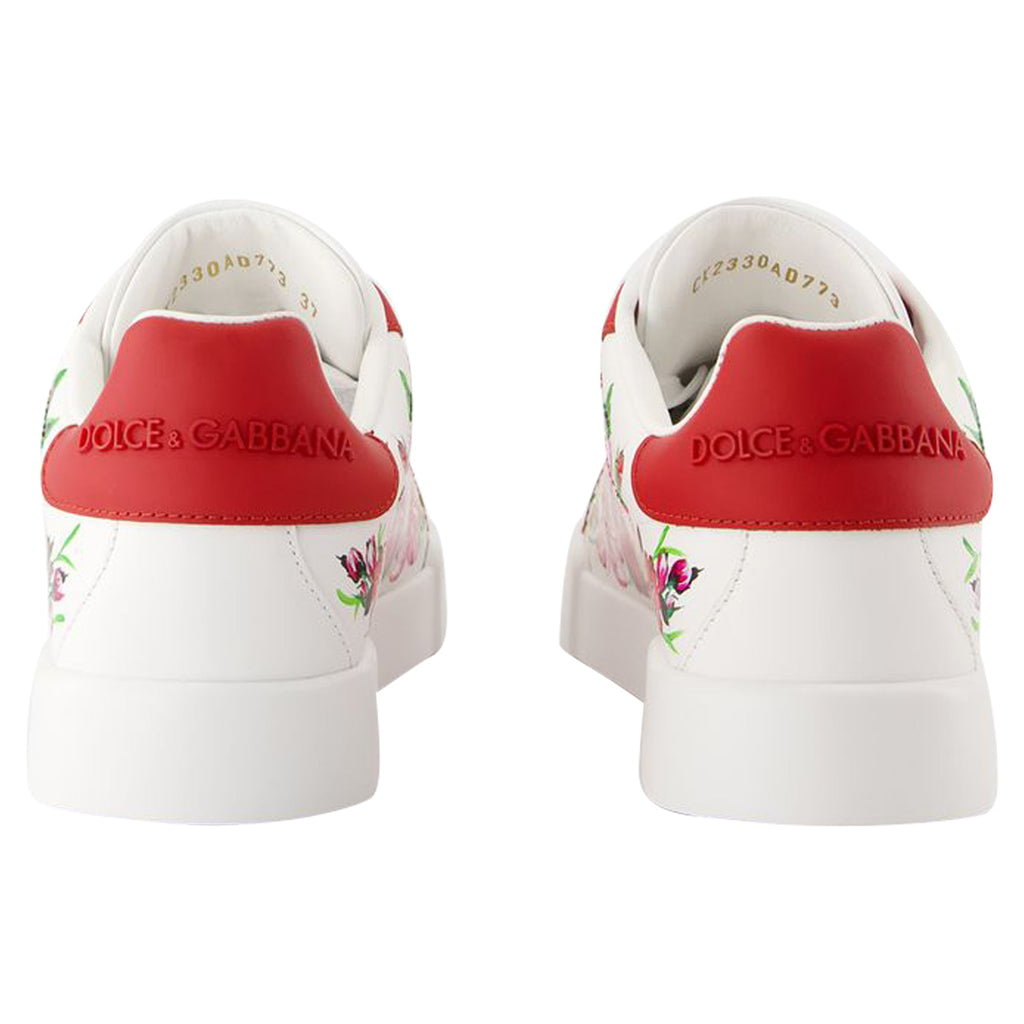 Women's Port.light Strobel Sneakers - Dolce&Gabbana - Leather - White