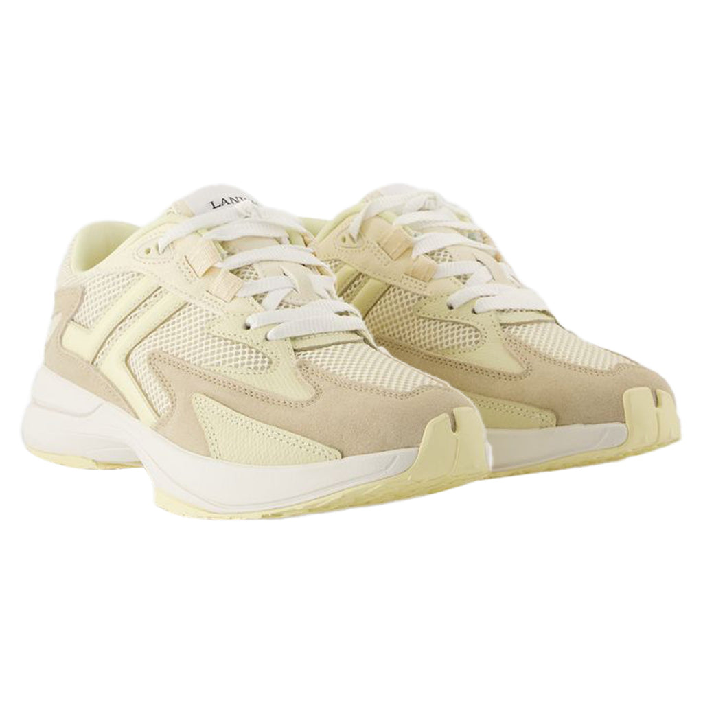 Jla Sneakers - Lanvin - Leather - Beige