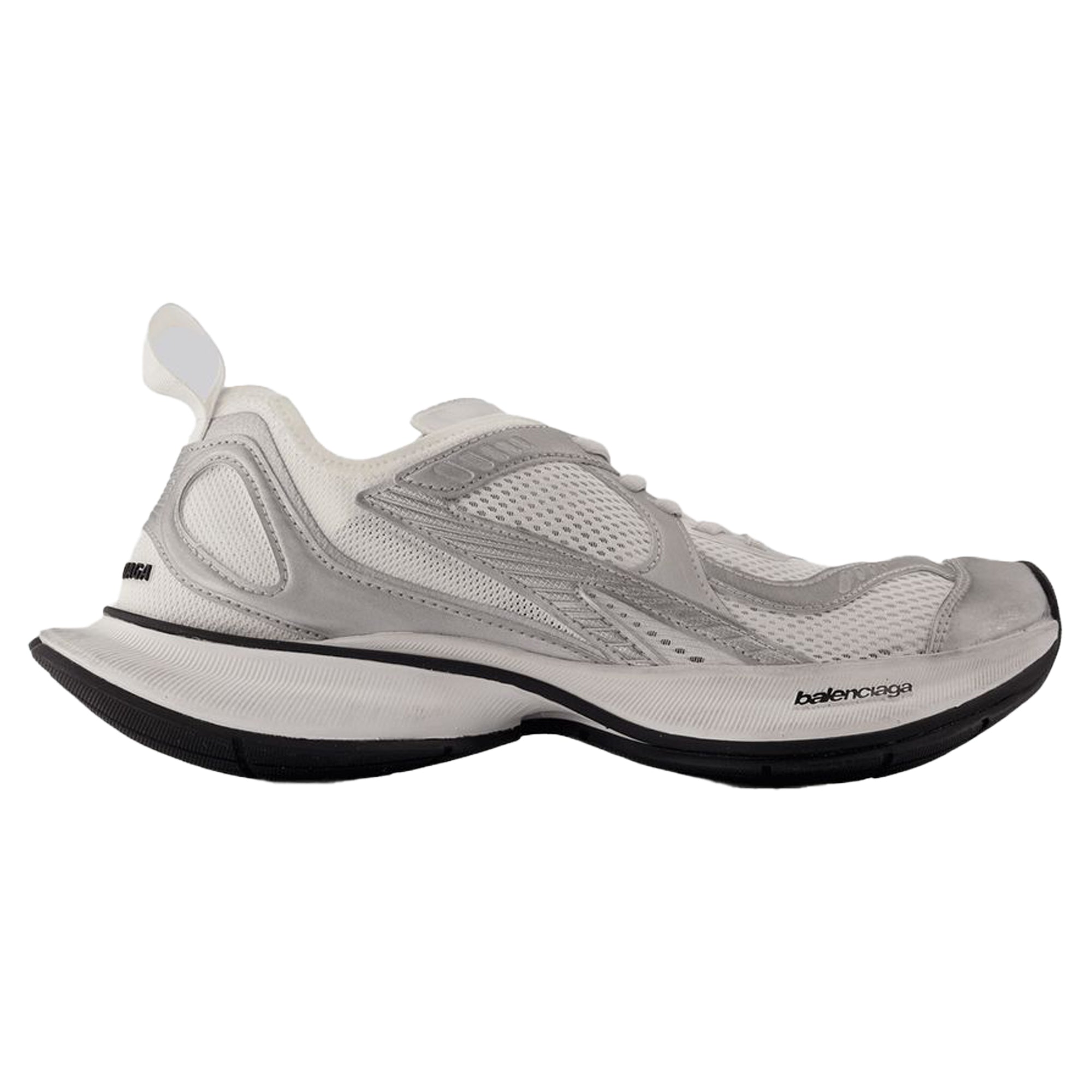Women's Circuit Sneakers - Balenciaga - Synthetic - White/Silver
