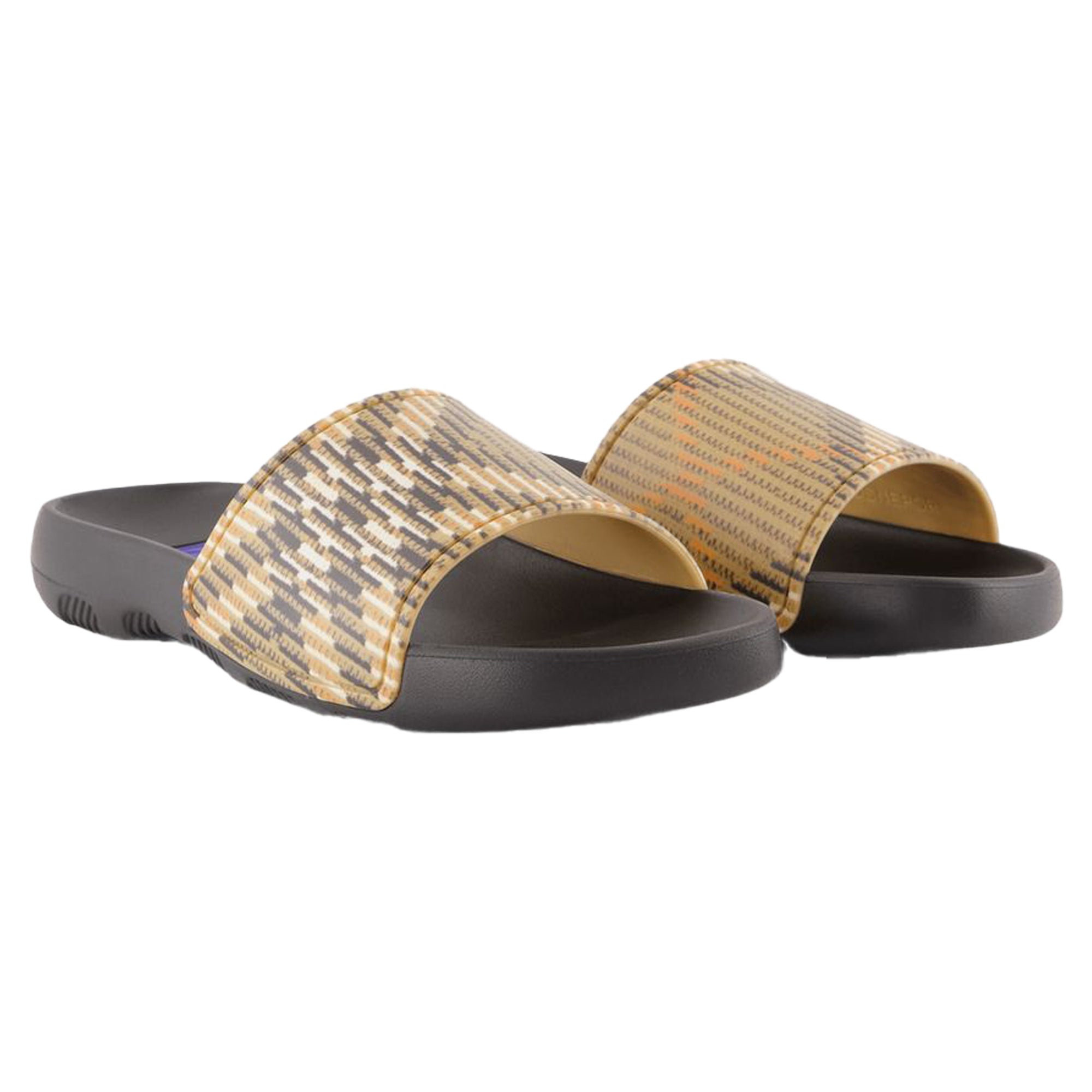 Dive Check sandals - Burberry - Synthetic - Beige