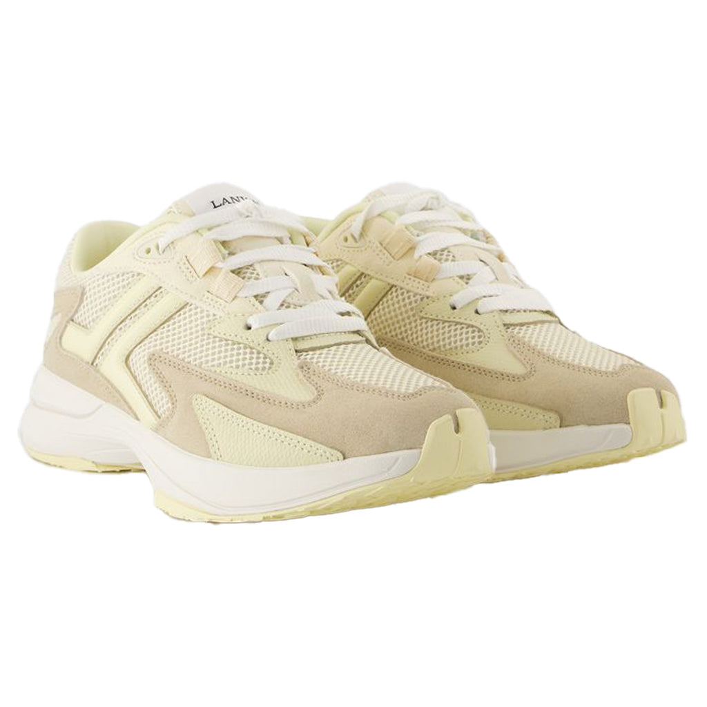 Jla Sneakers - Lanvin - Leather - Beige