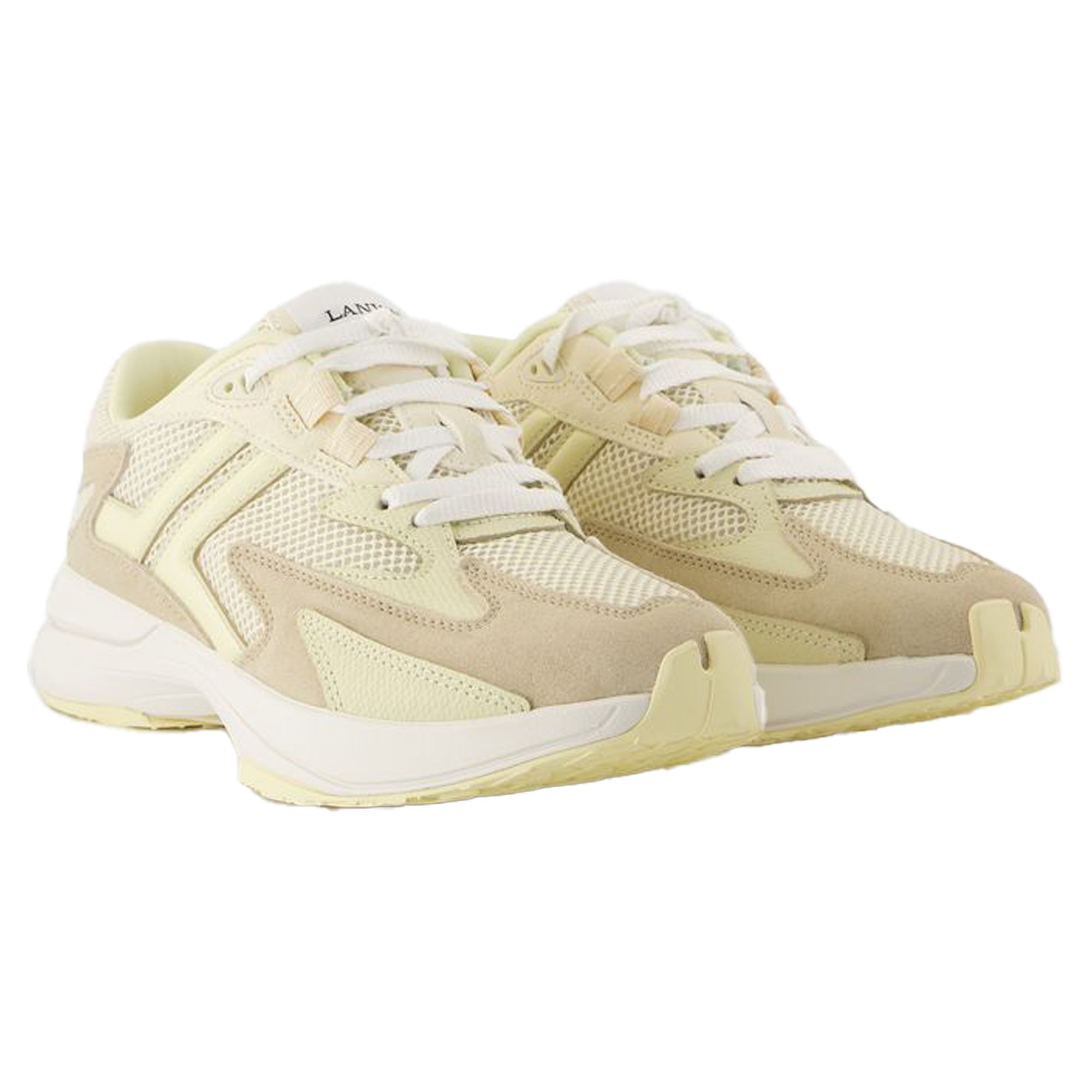 Jla Sneakers - Lanvin - Leather - Beige