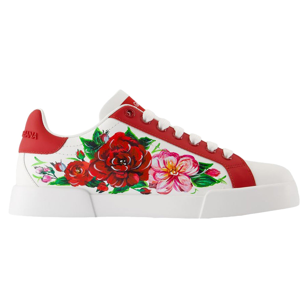 Women's Port.light Strobel Sneakers - Dolce&Gabbana - Leather - White