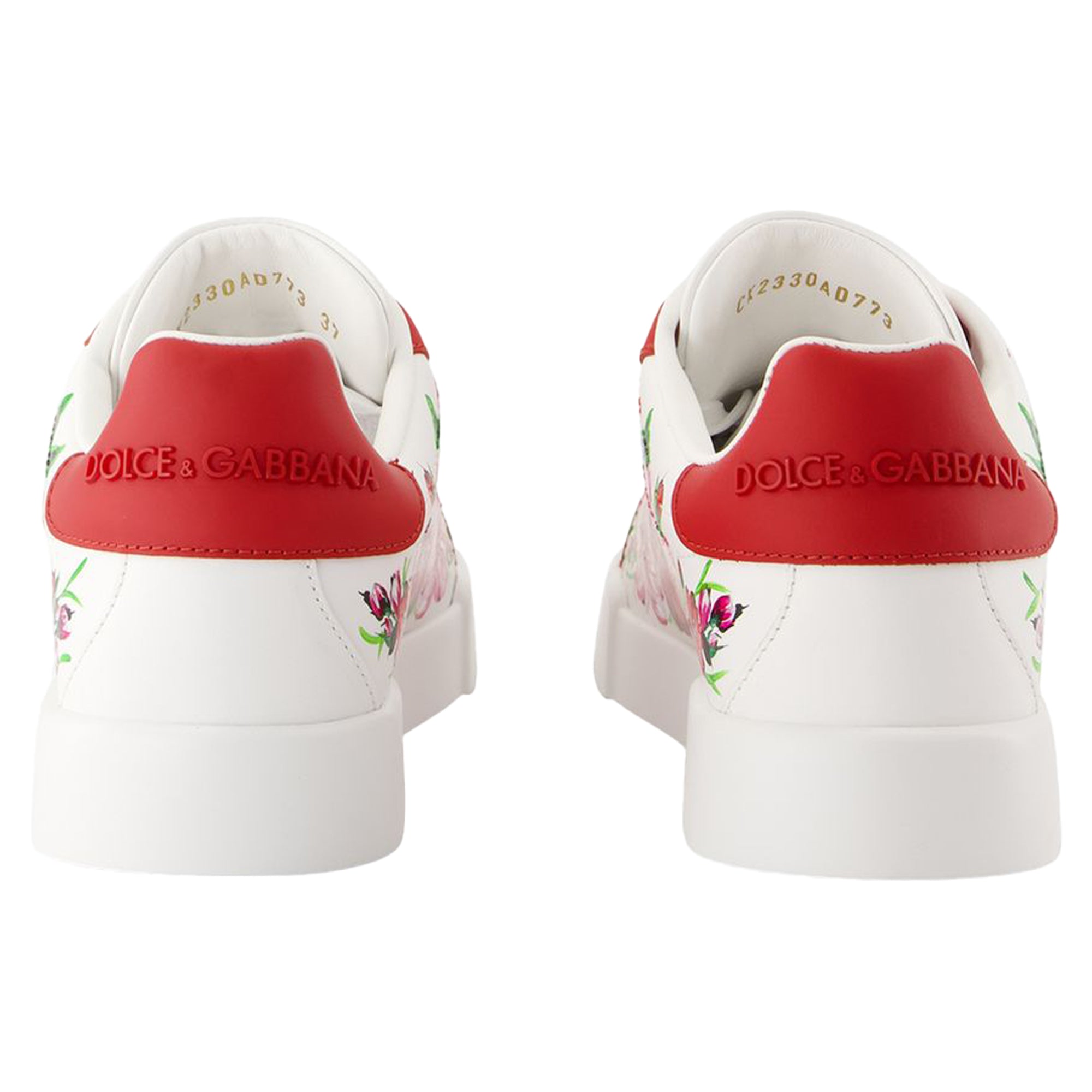 Women's Port.light Strobel Sneakers - Dolce&Gabbana - Leather - White