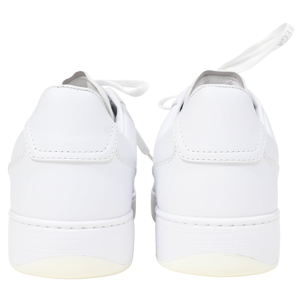 Bottega Veneta Low-Top Sneakers in White Leather