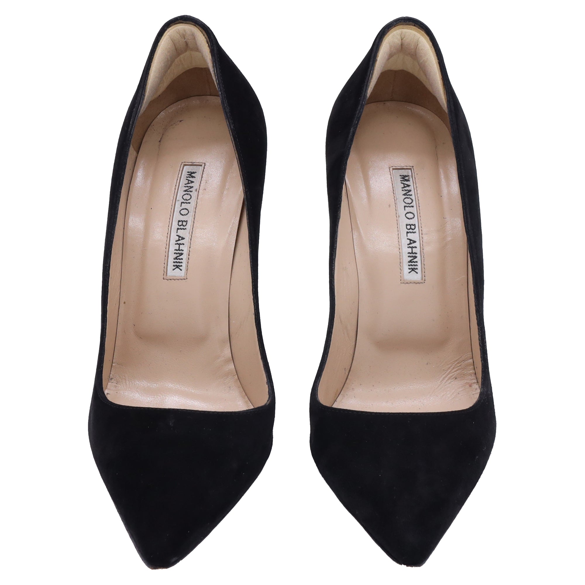 Women's Manolo Blahnik BB Pumps in Black Suede