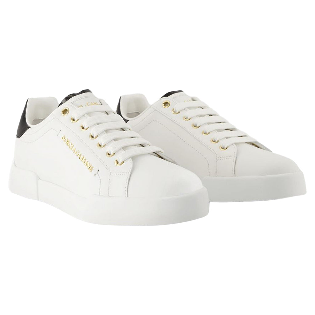 Women's Sneakers - Dolce&Gabbana - Cotton - White