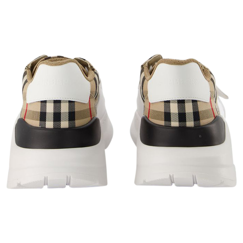 Lf Tnr New Regis L Chk Sneakers - Burberry - Multi - Cotton