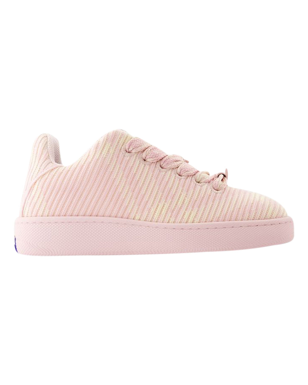 Women's LF Box Knit Sneakers - Burberry - Synthetic - Pink