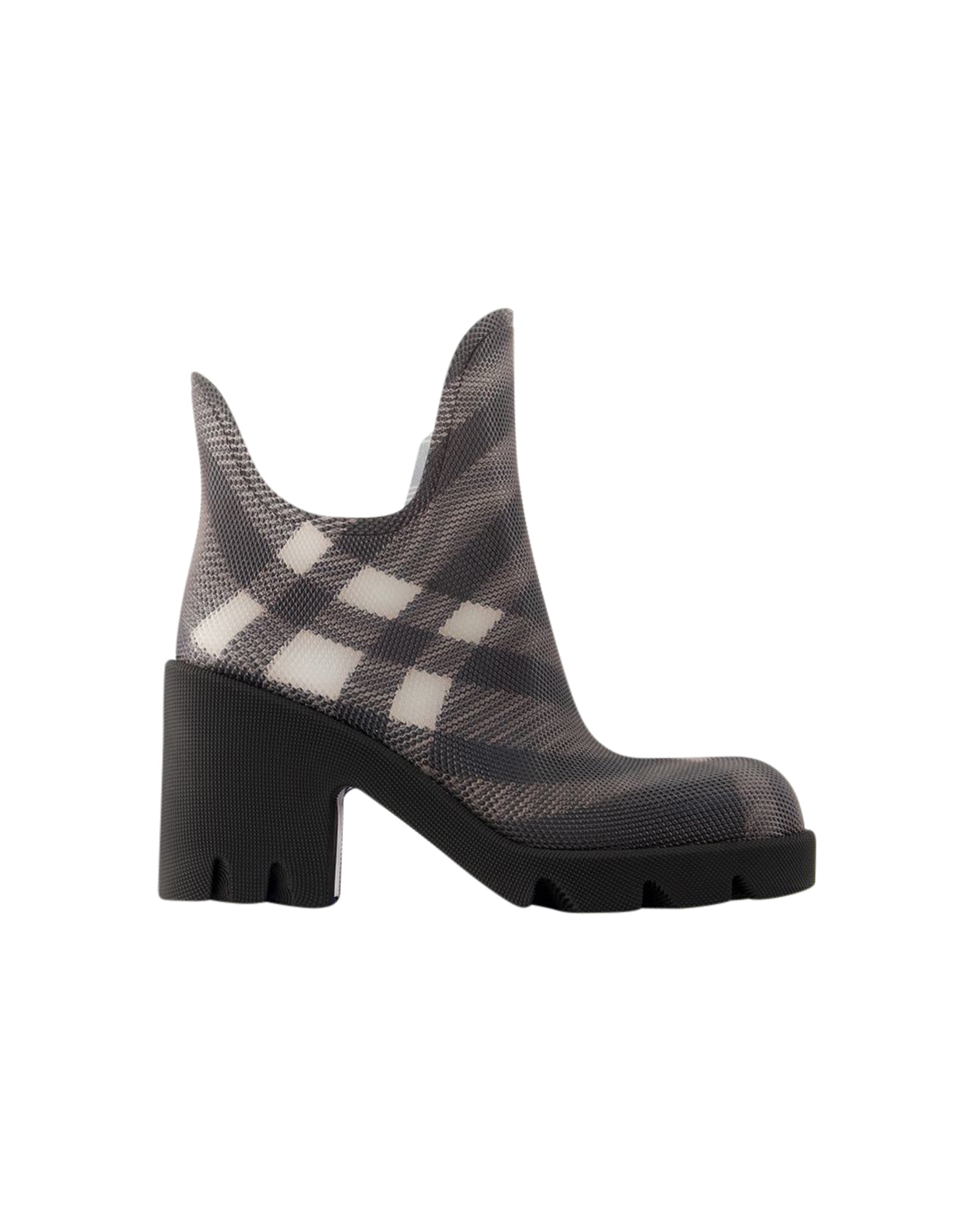Women's Lf Marsh Heel Ankle Boots - Burberry - Others - Black