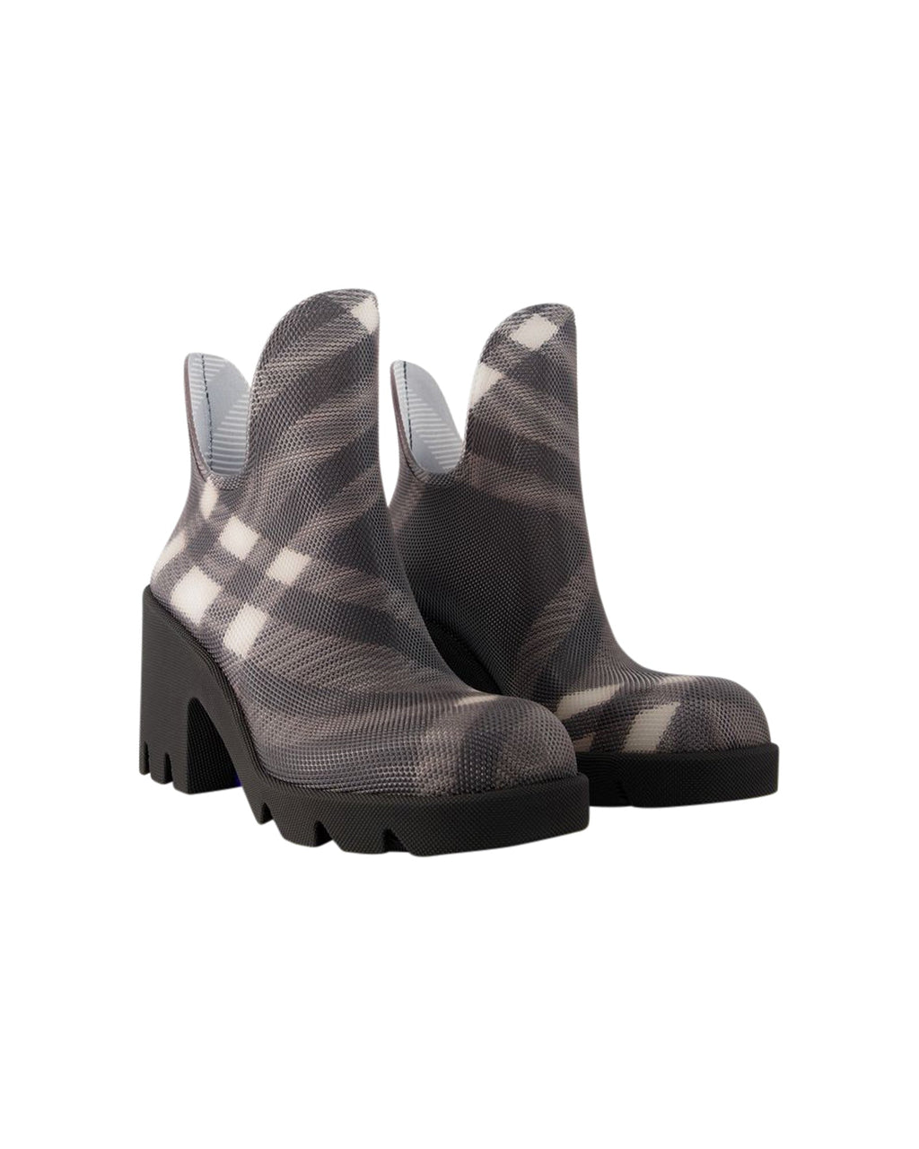 Women's Lf Marsh Heel Ankle Boots - Burberry - Others - Black
