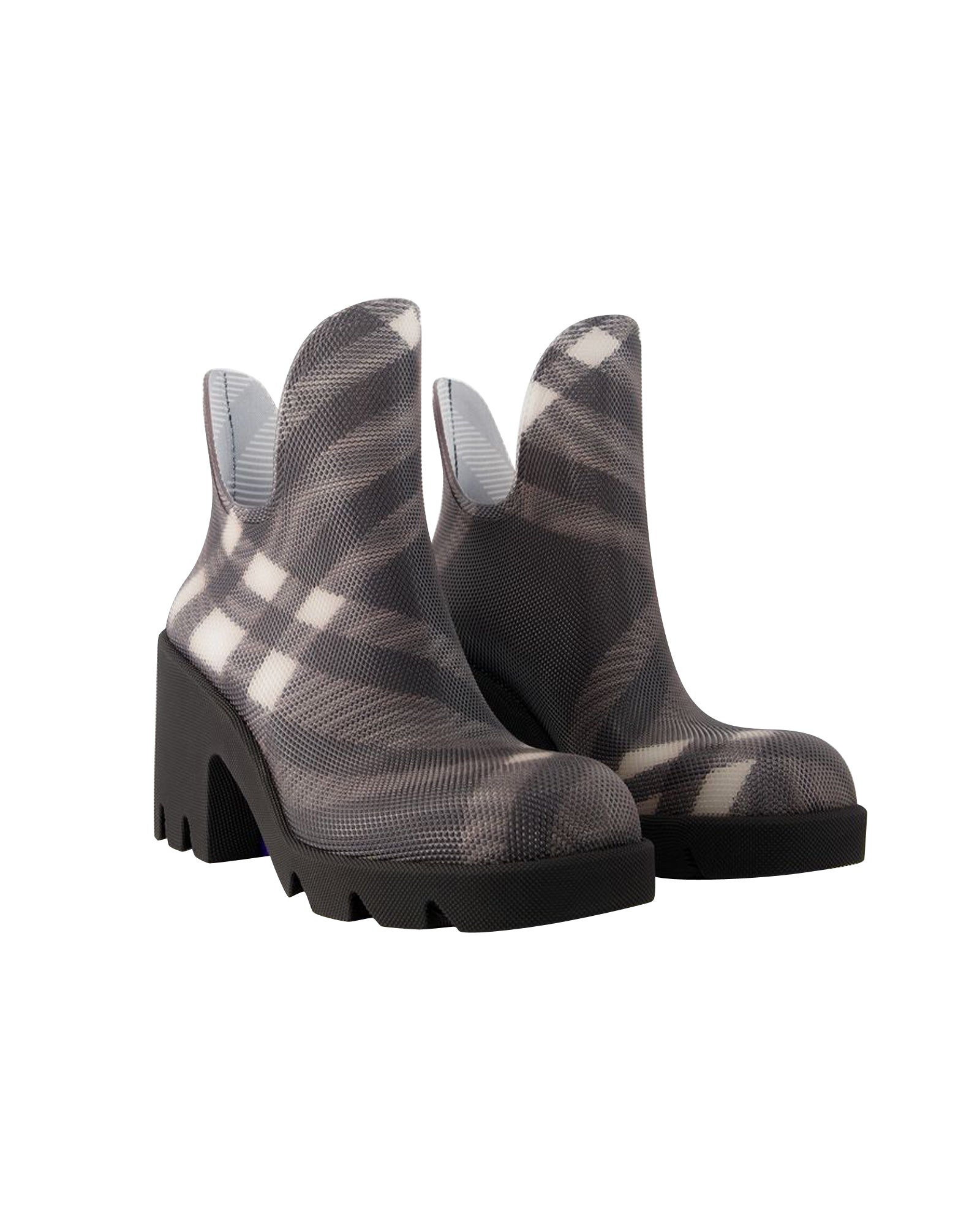 Women's Lf Marsh Heel Ankle Boots - Burberry - Others - Black