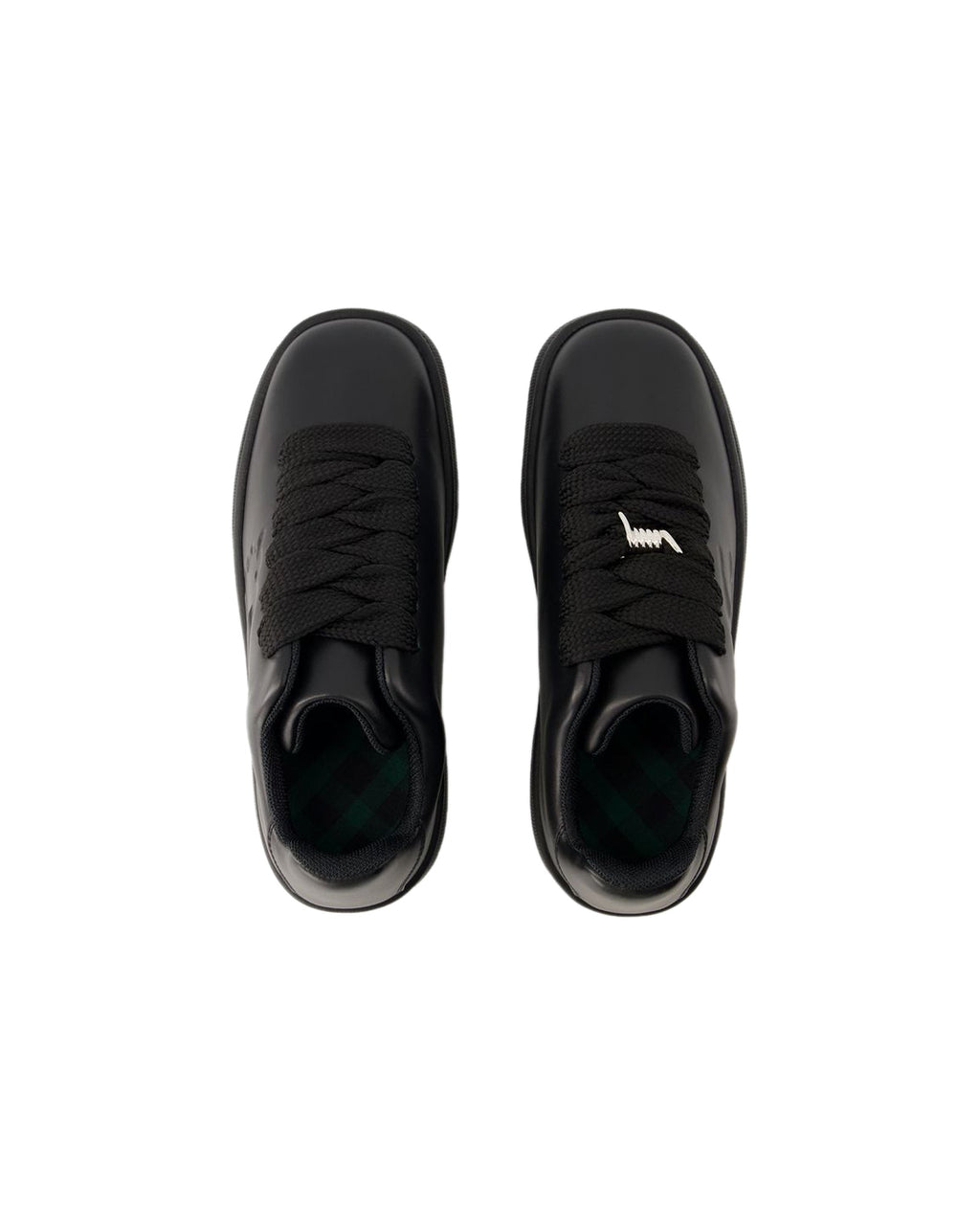 LF Box Sneakers - Burberry - Leather - Black