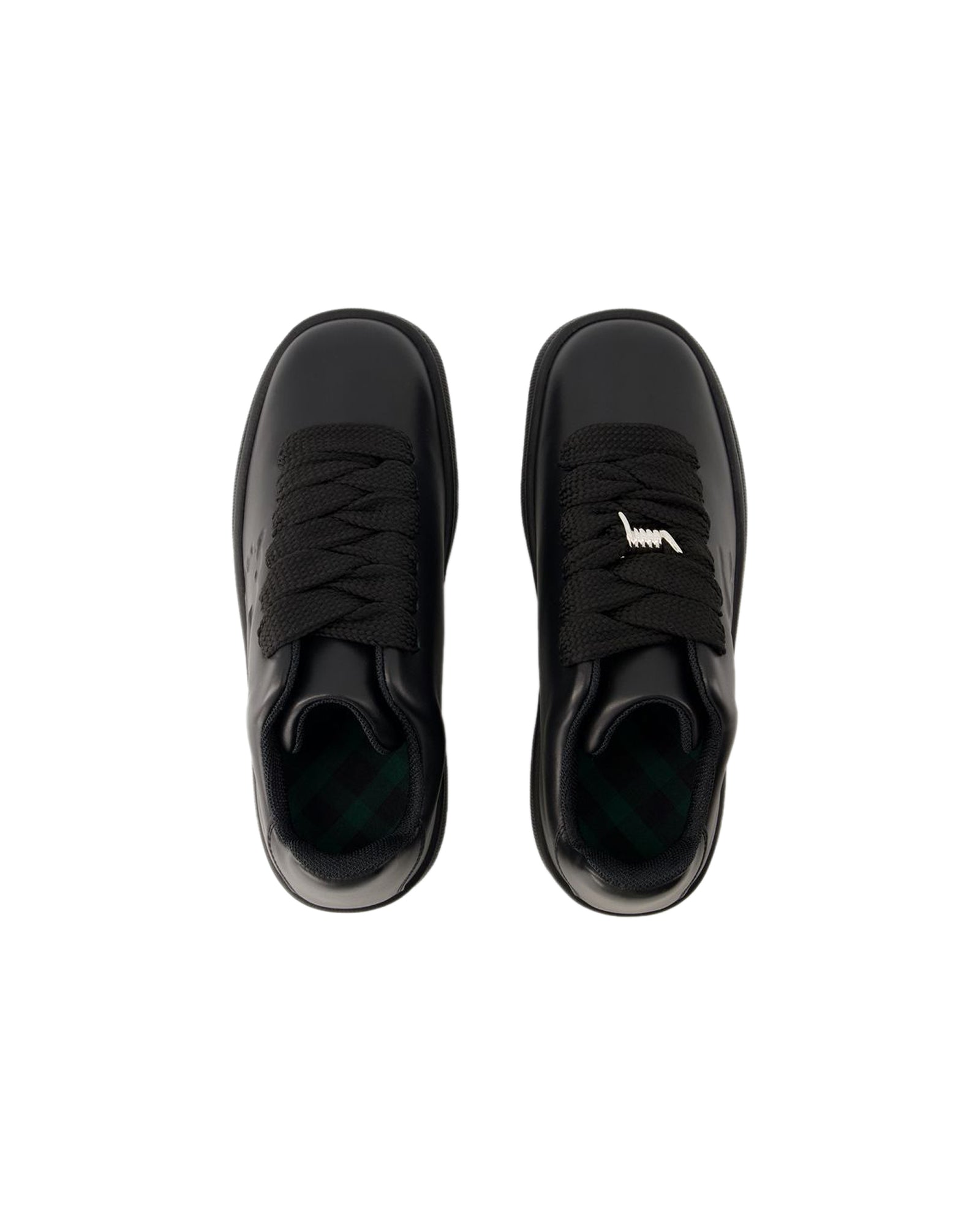 LF Box Sneakers - Burberry - Leather - Black