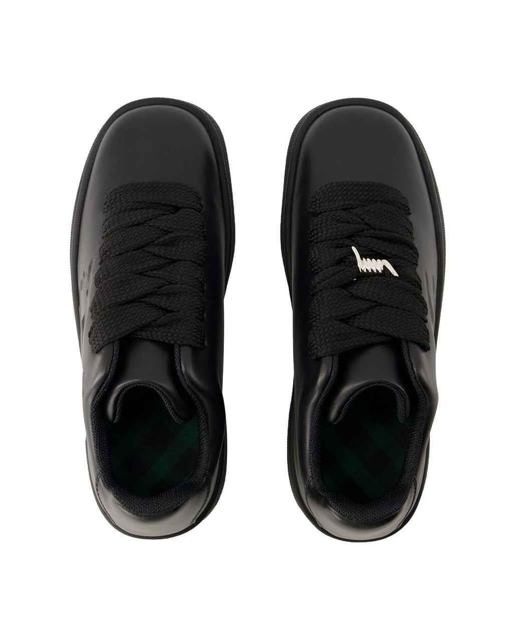 LF Box Sneakers - Burberry - Leather - Black