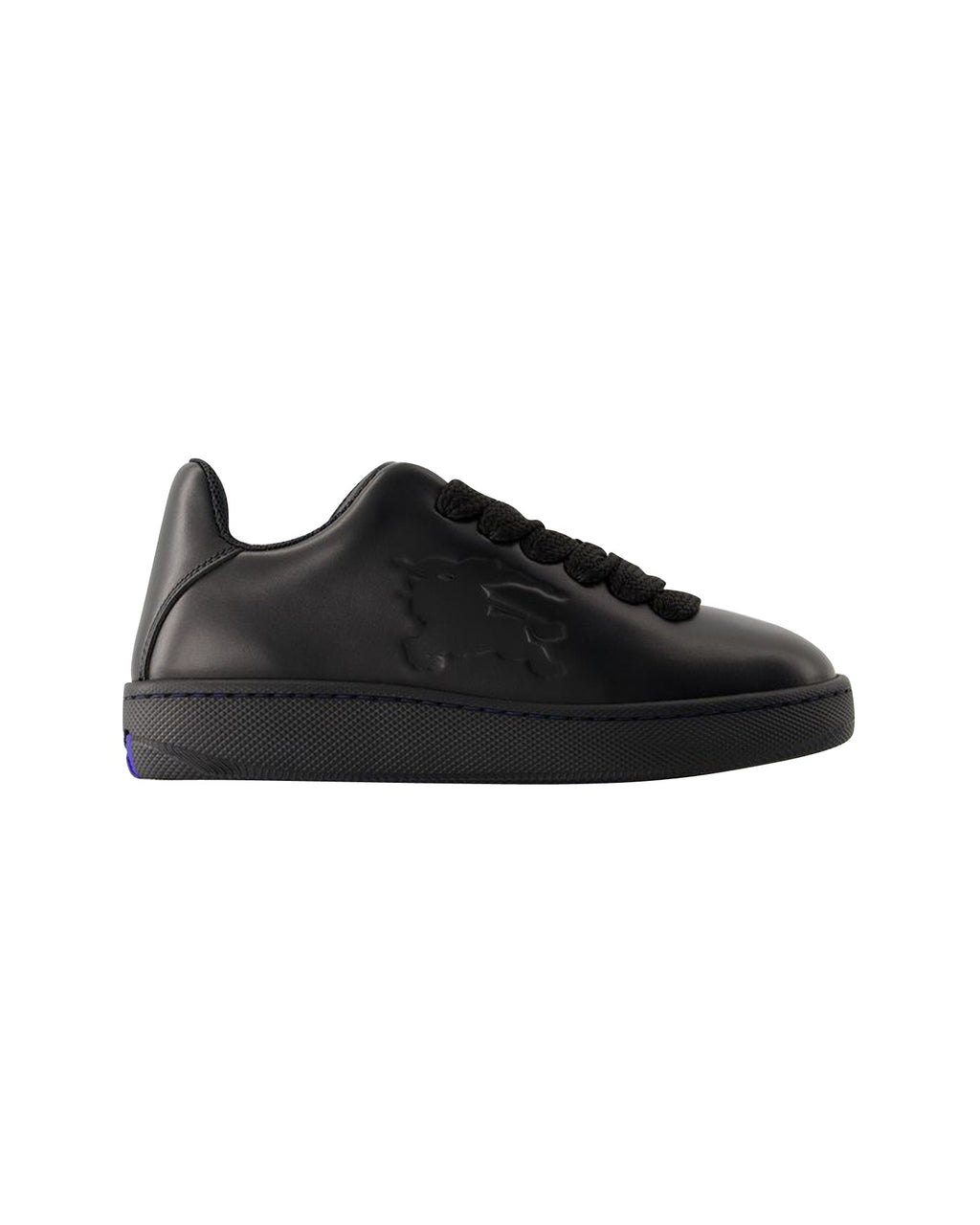 LF Box Sneakers - Burberry - Leather - Black