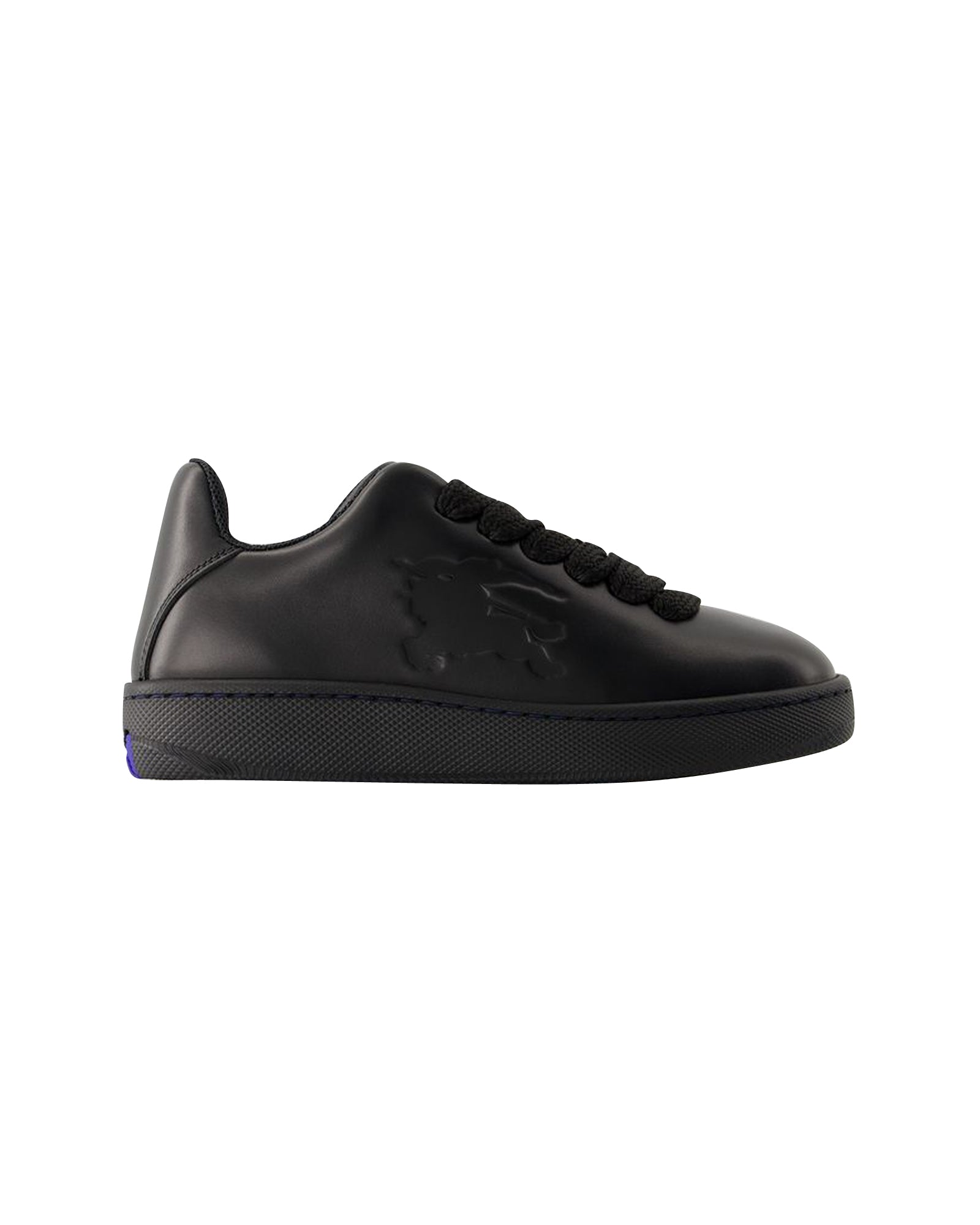 LF Box Sneakers - Burberry - Leather - Black