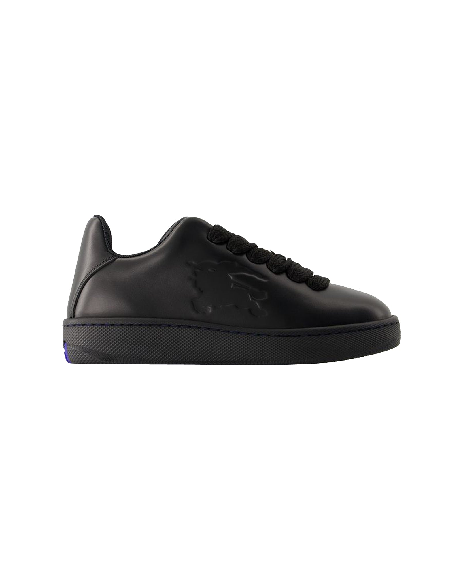 LF Box Sneakers - Burberry - Leather - Black