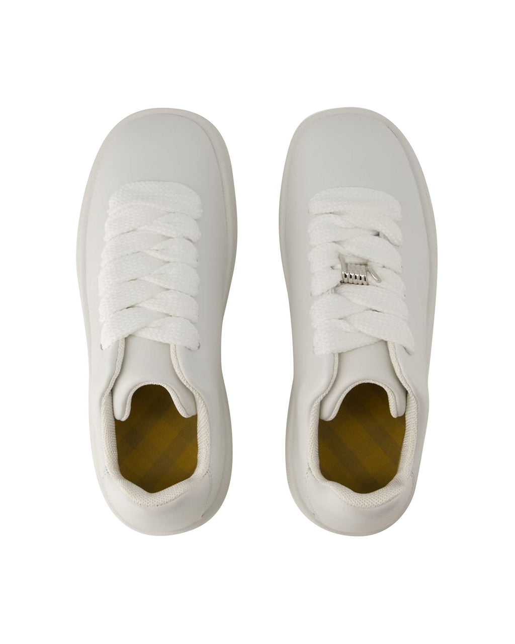 Lf Box Sneakers - Burberry - Leather - White