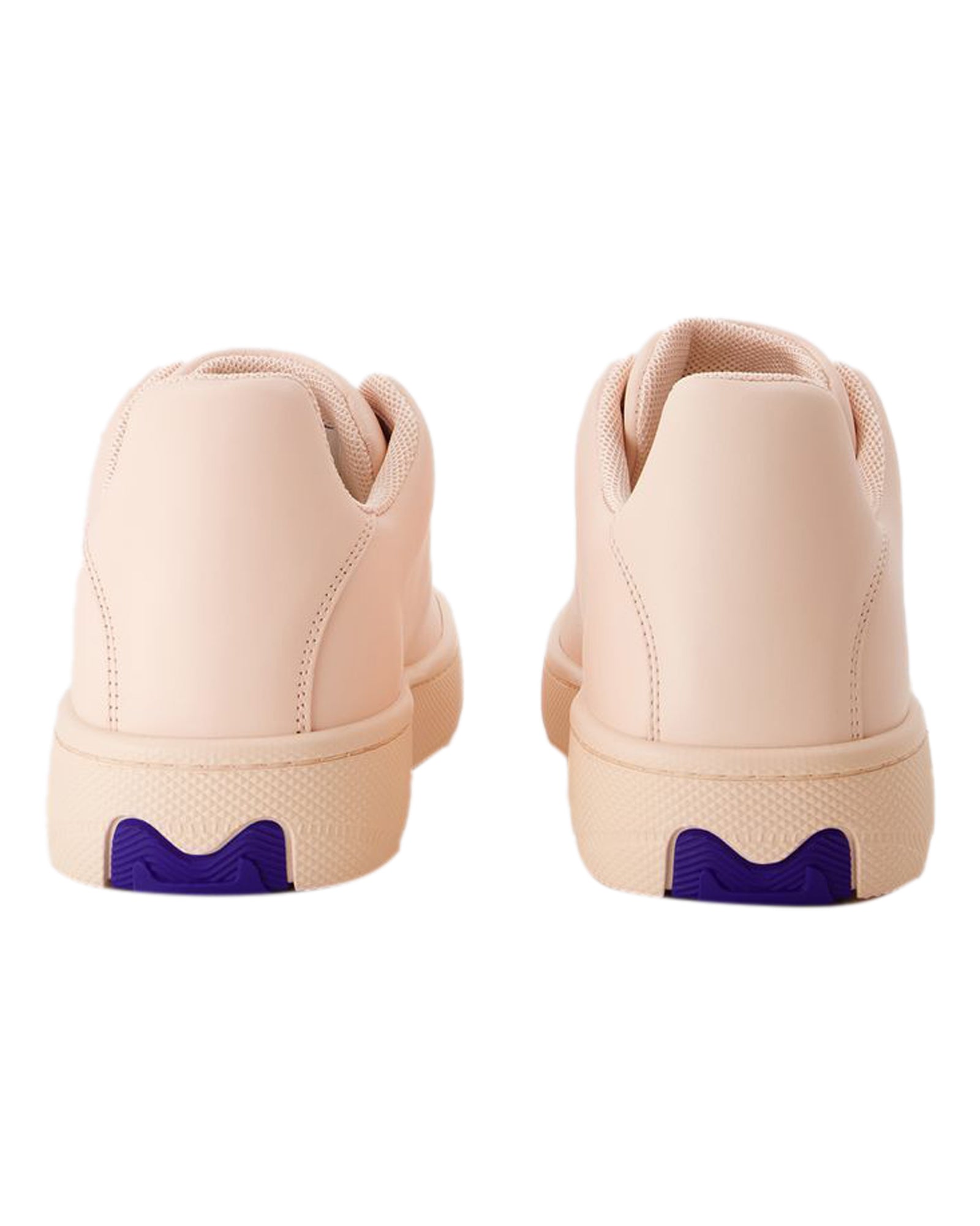 LF Box Sneakers - Burberry - Leather - Baby Neon