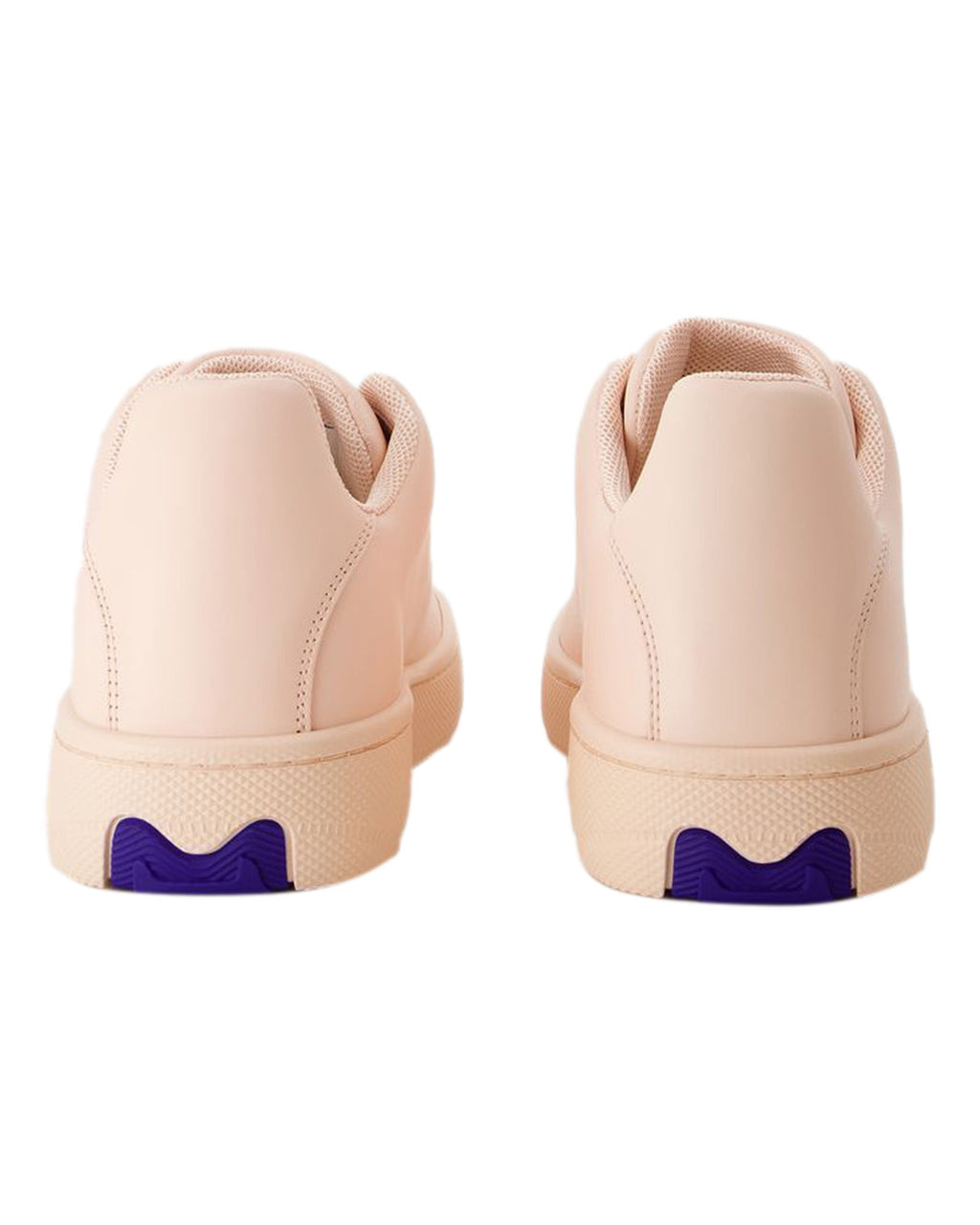 LF Box Sneakers - Burberry - Leather - Baby Neon