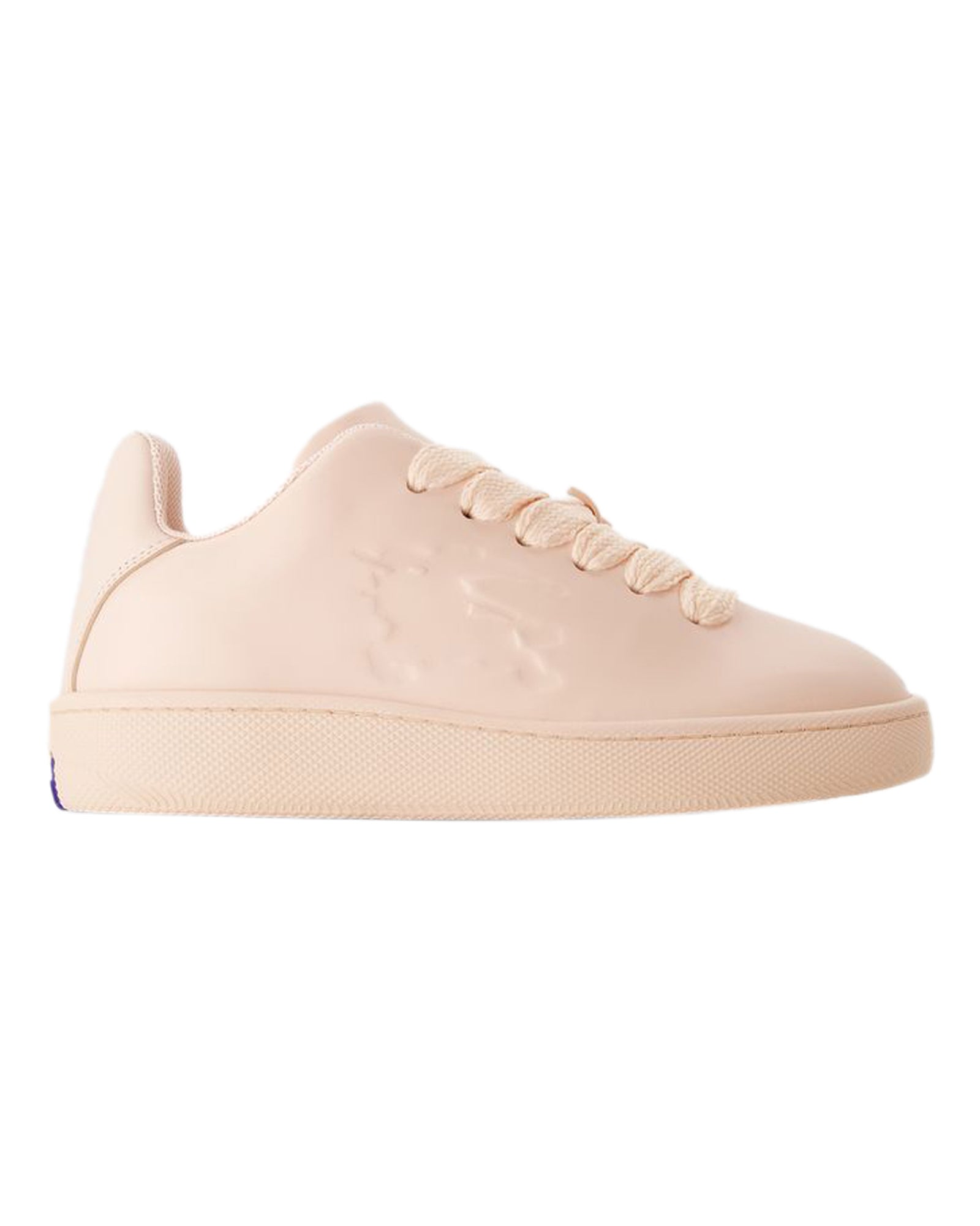 LF Box Sneakers - Burberry - Leather - Baby Neon