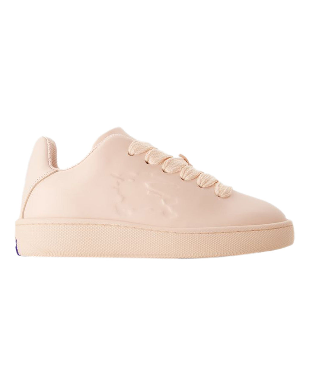 LF Box Sneakers - Burberry - Leather - Baby Neon